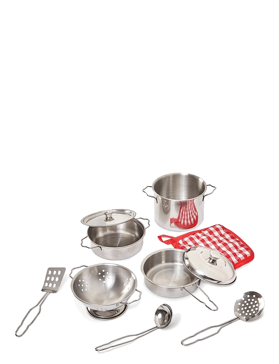 AMO - JUNIOR HOME My Pots & Pans playset - tilbehør til legekøkkener - multicolor - 0