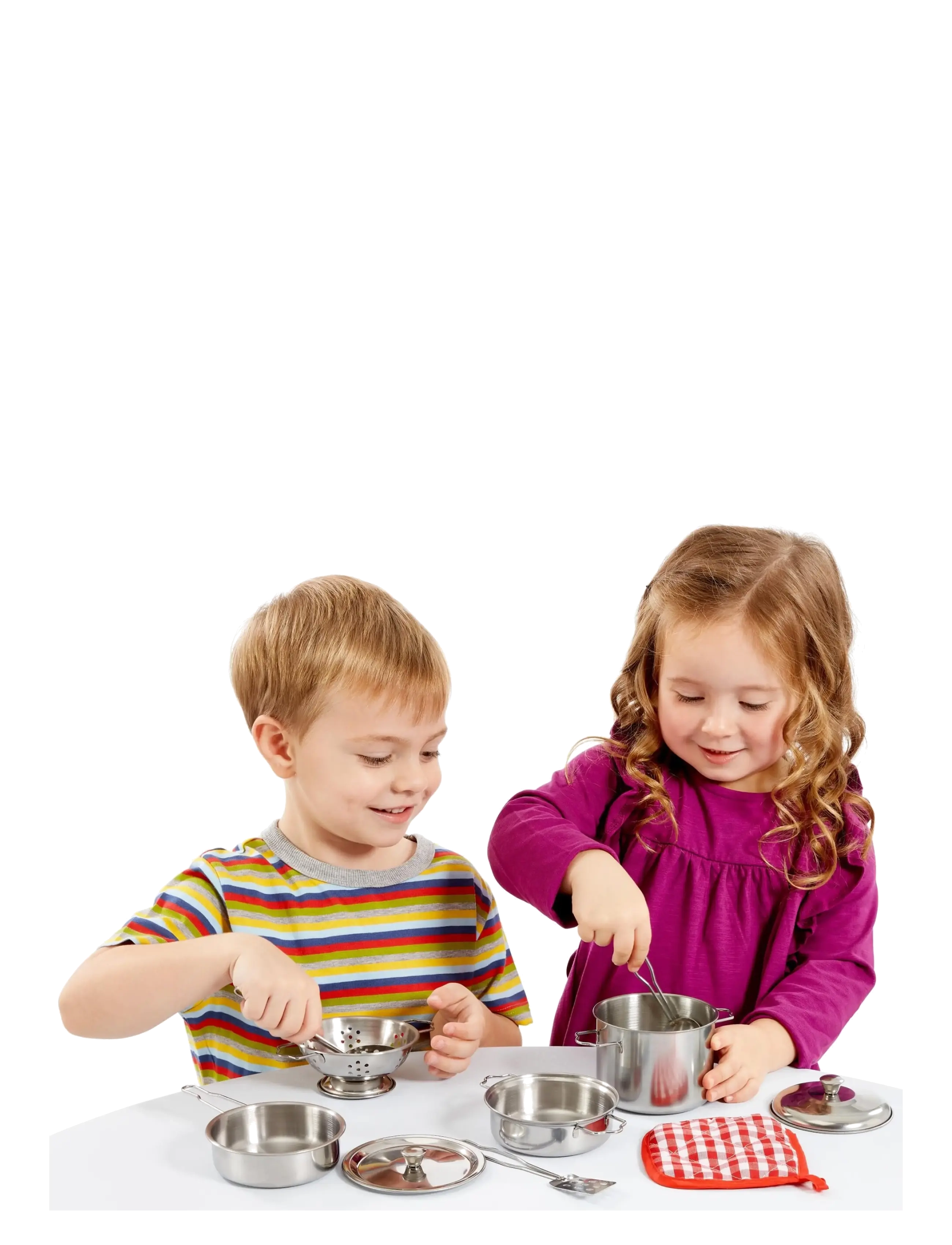 AMO - JUNIOR HOME My Pots & Pans playset - tillbehör till leksakskök - multicolor - 1