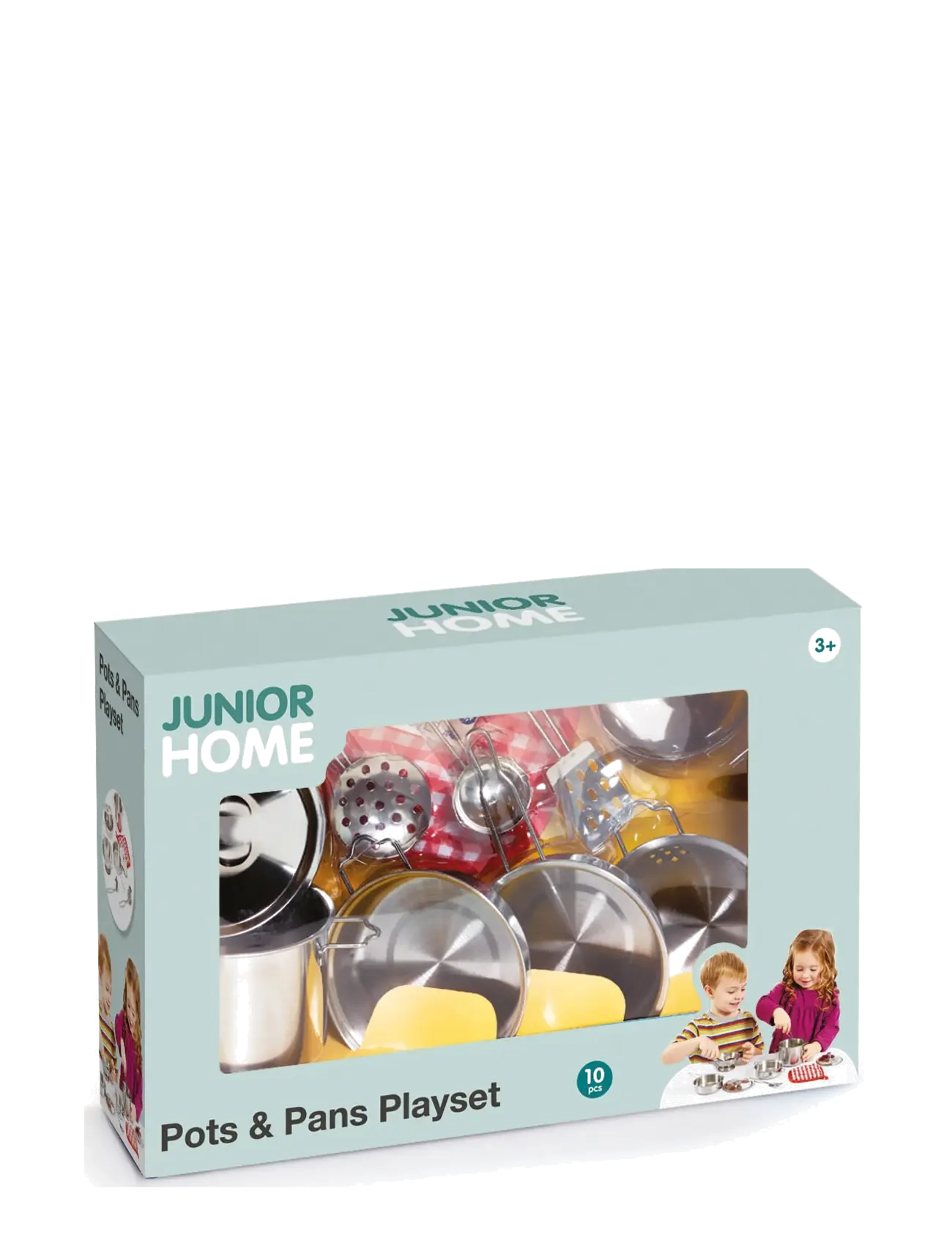 AMO - JUNIOR HOME My Pots & Pans playset - tillbehör till leksakskök - multicolor - 2
