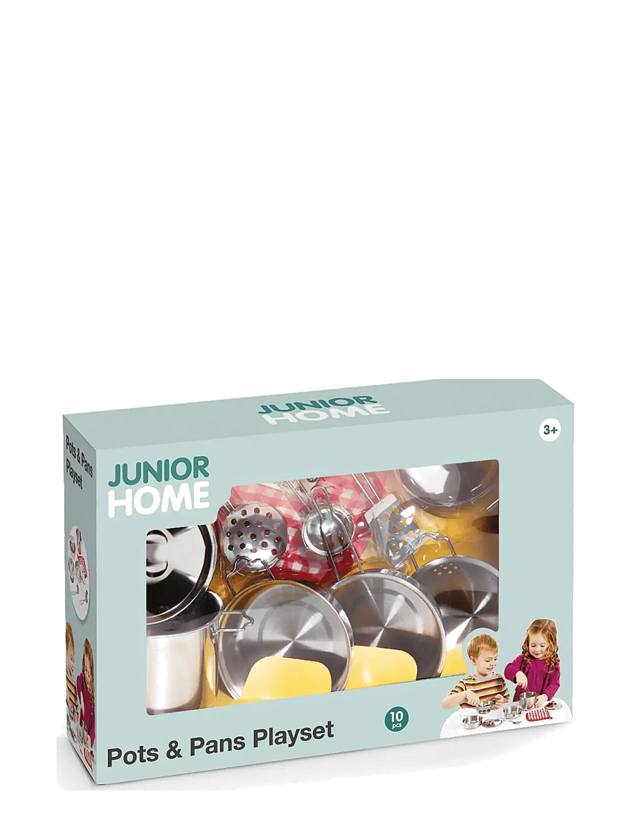 AMO - JUNIOR HOME My Pots & Pans playset - tilbehør til legekøkkener - multicolor - 2