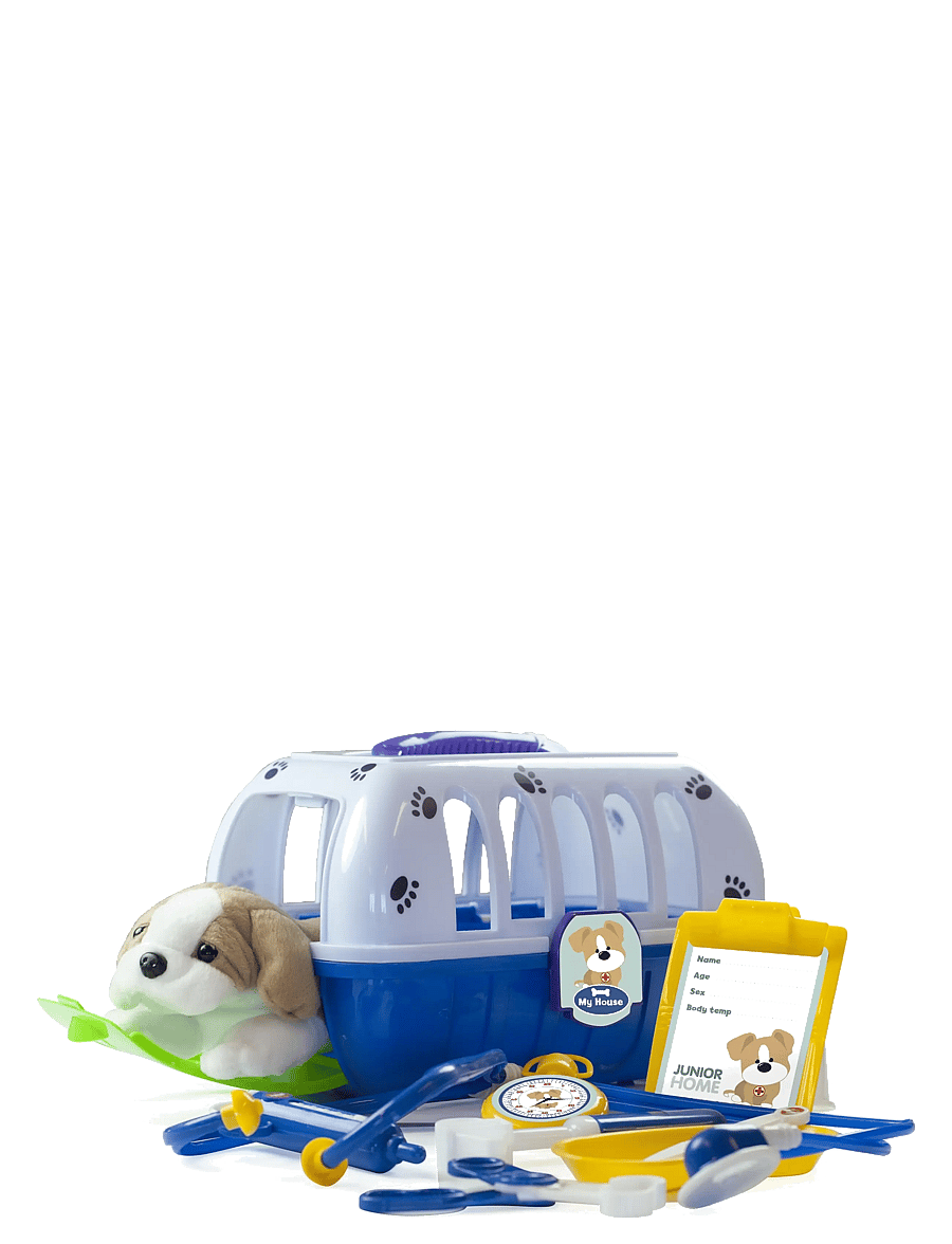 AMO - JUNIOR HOME Pet Vet Play Set - lekset - multicolor - 0