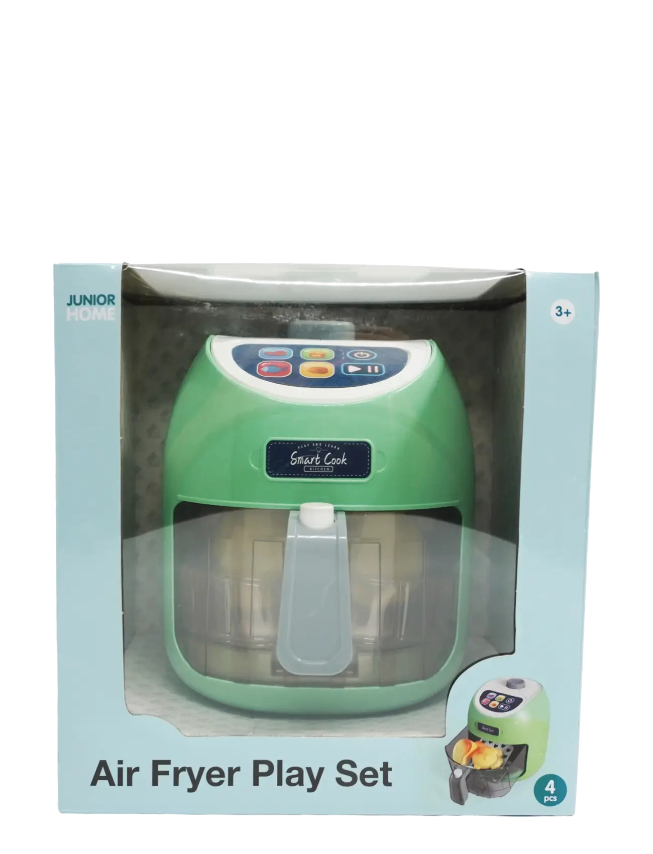 AMO - JUNIOR HOME Air Fryer Play Set L&S - tillbehör till leksakskök - multicolor - 2