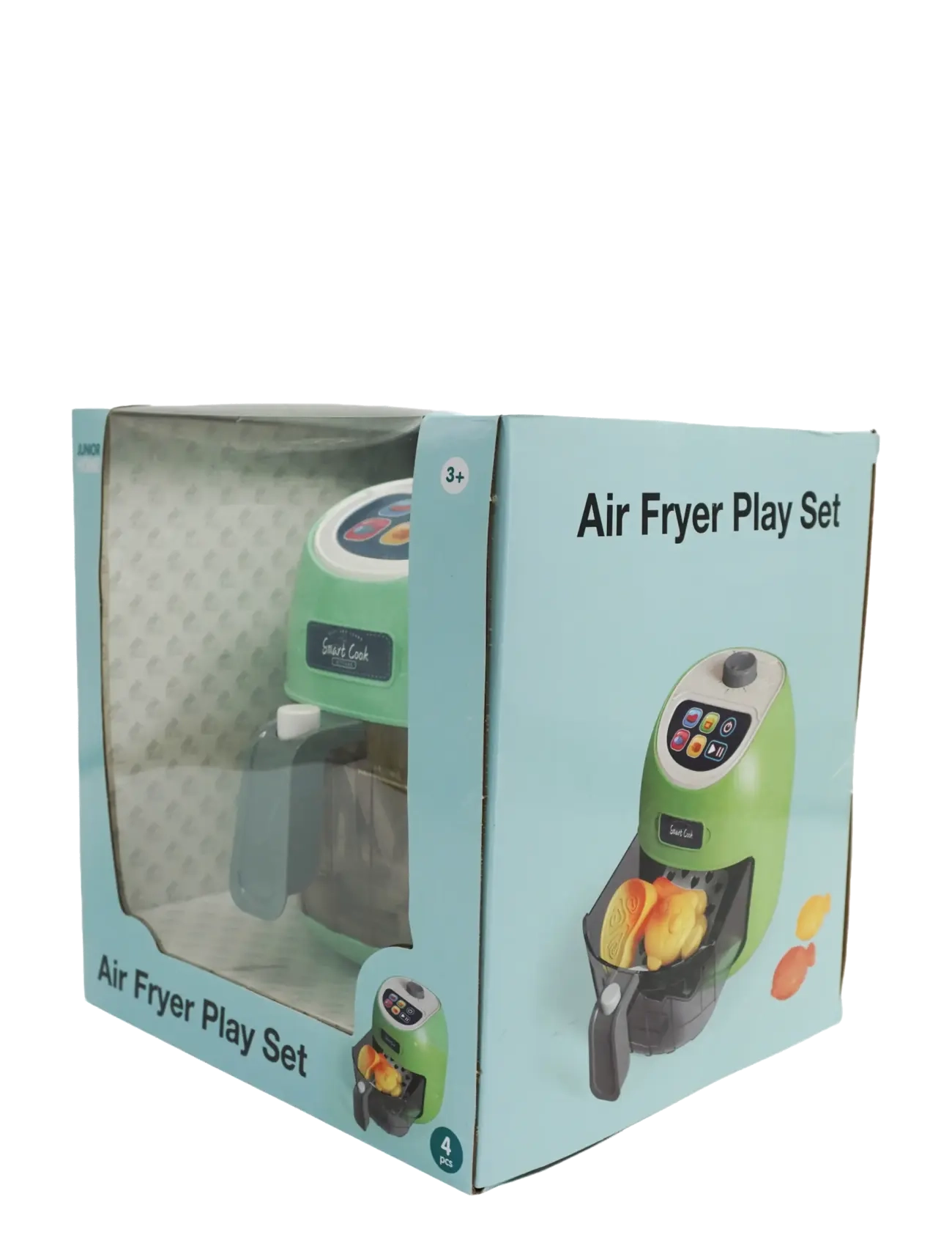 AMO - JUNIOR HOME Air Fryer Play Set L&S - tillbehör till leksakskök - multicolor - 3
