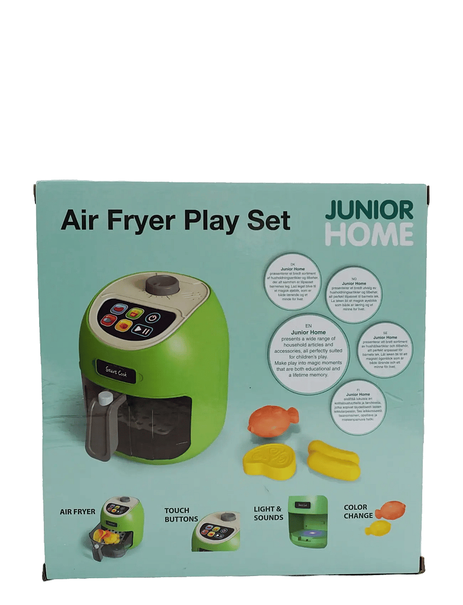 AMO - JUNIOR HOME Air Fryer Play Set L&S - tilbehør til legekøkkener - multicolor - 4