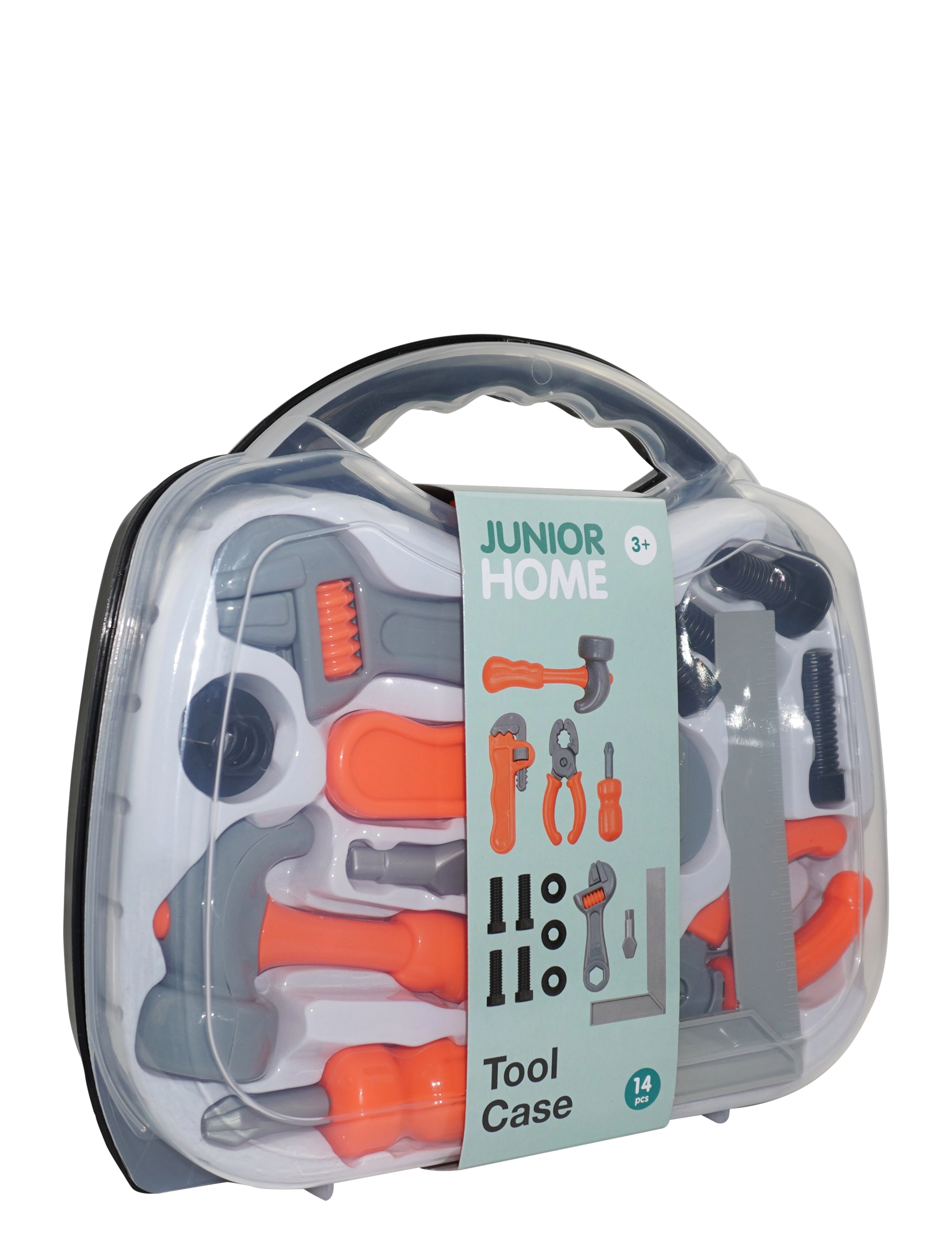 AMO - JUNIOR HOME Tool Case 14 pcs - leksaksverktyg - multicolor - 2