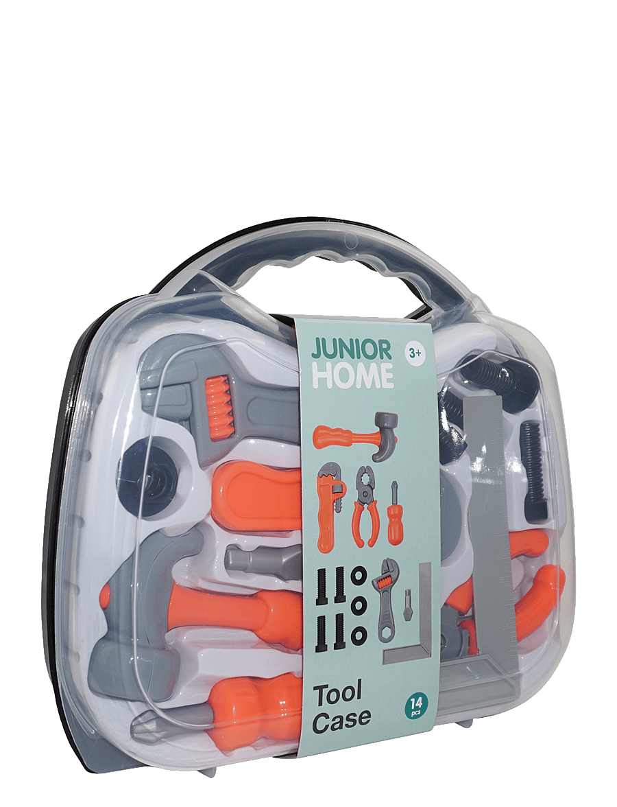 AMO - JUNIOR HOME Tool Case 14 pcs - legetøjsværktøj - multicolor - 2