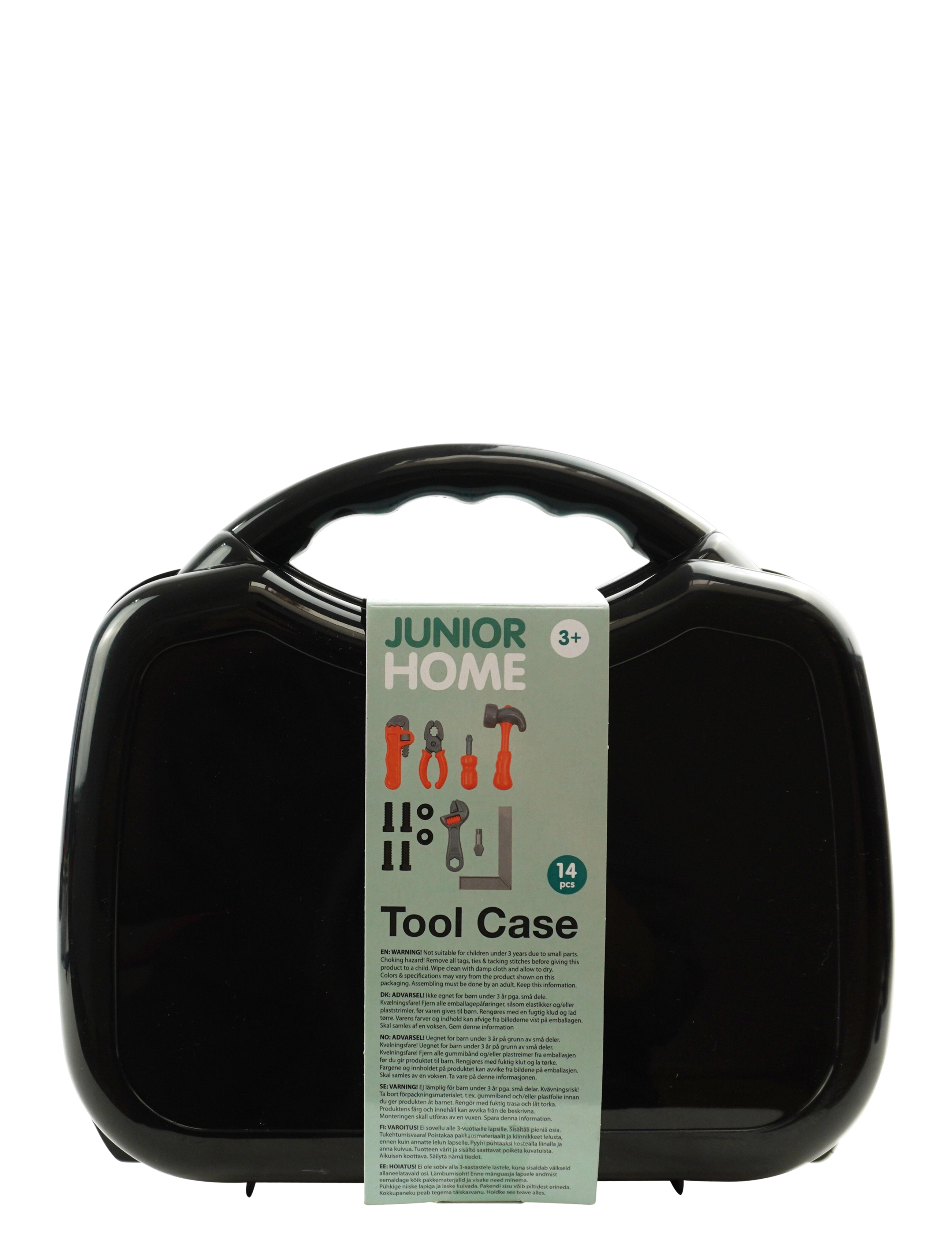 AMO - JUNIOR HOME Tool Case 14 pcs - leksaksverktyg - multicolor - 3