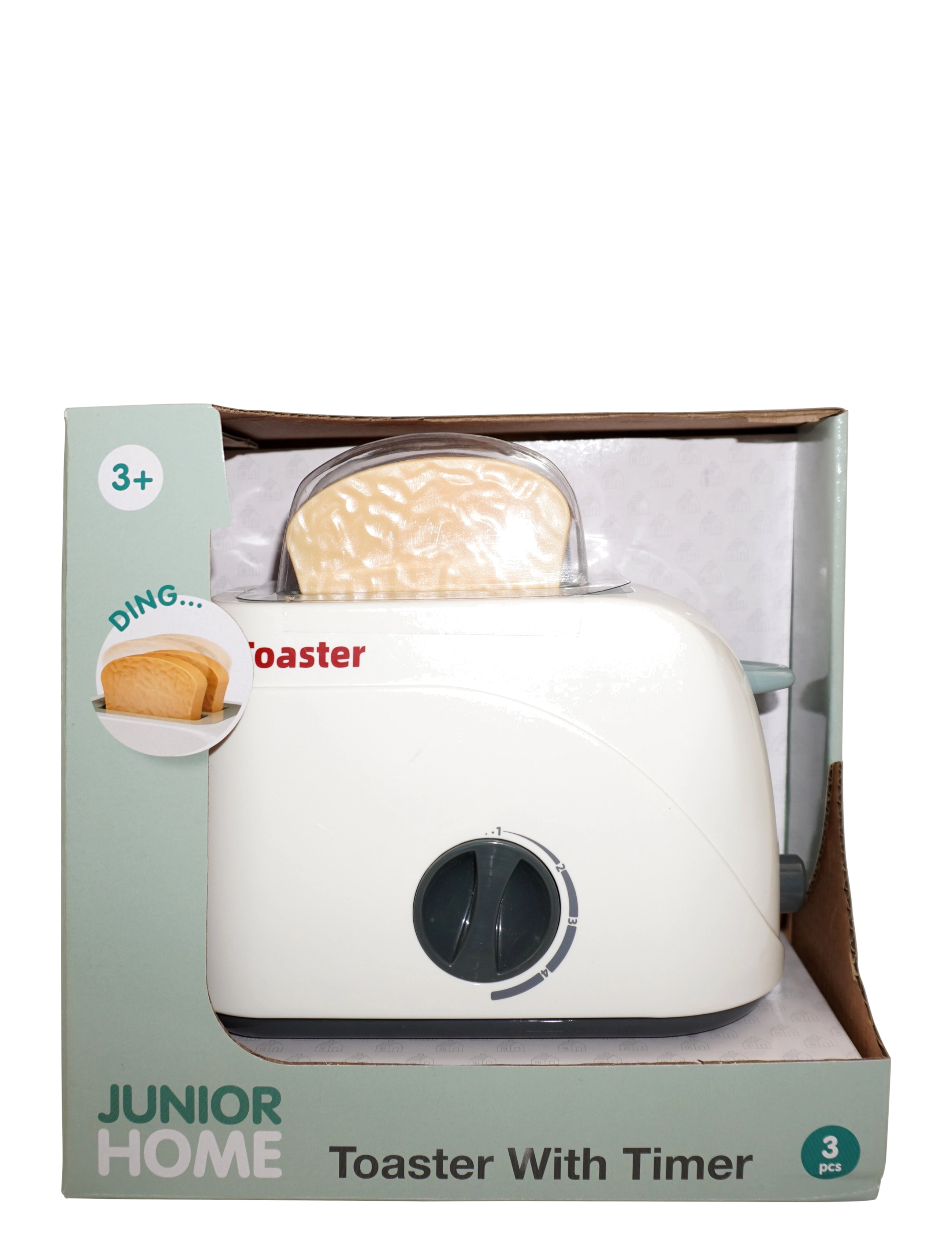 AMO - JUNIOR HOME Toaster With Timer - tillbehör till leksakskök - multicolor - 3