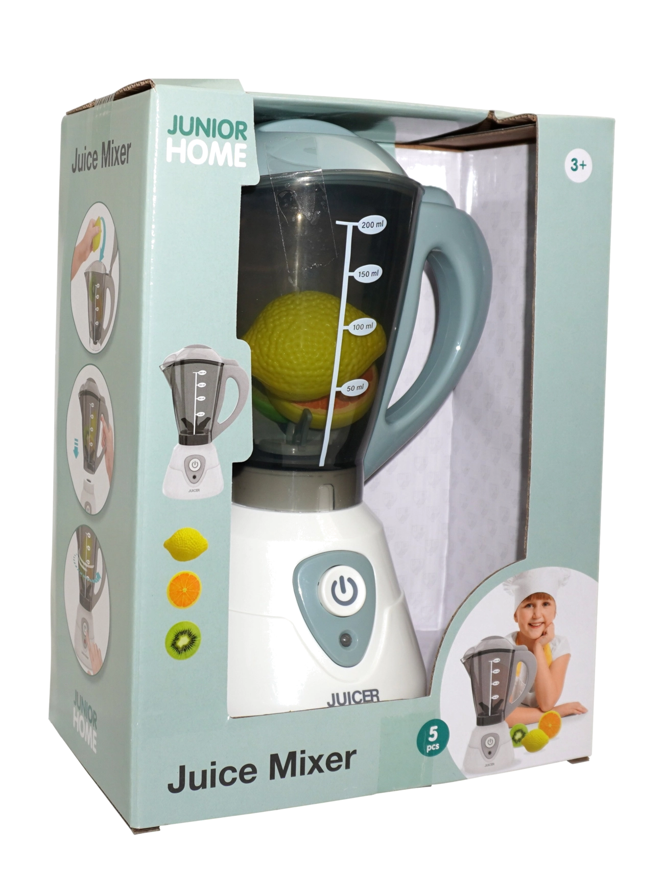AMO - JUNIOR HOME Juice Mixer L&S - tillbehör till leksakskök - multicolor - 3
