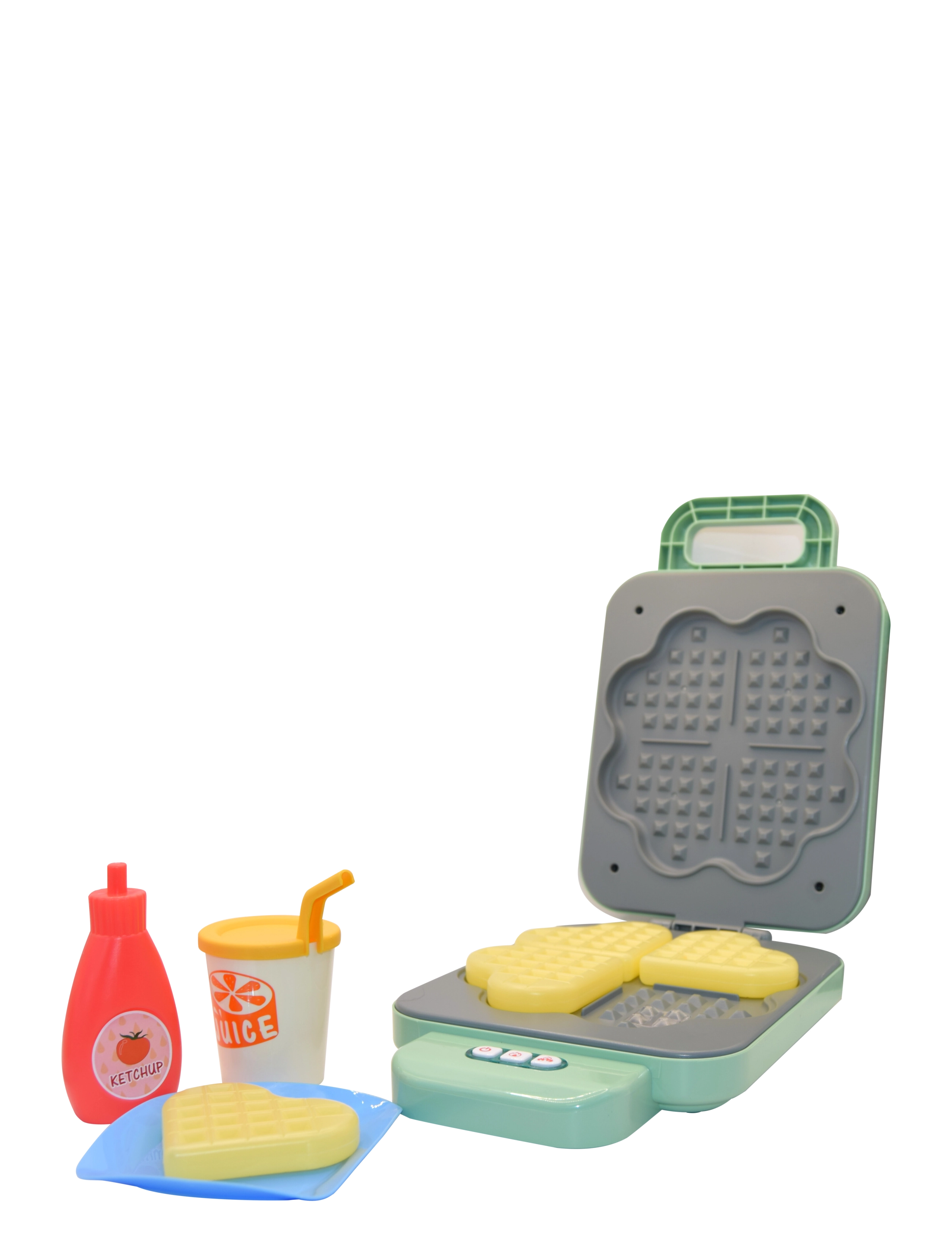 AMO Junior Home Waffle Maker Play Set L&S, Børn, Toy Food & Cakes, Multi/mønstret, Str: ONE SIZE