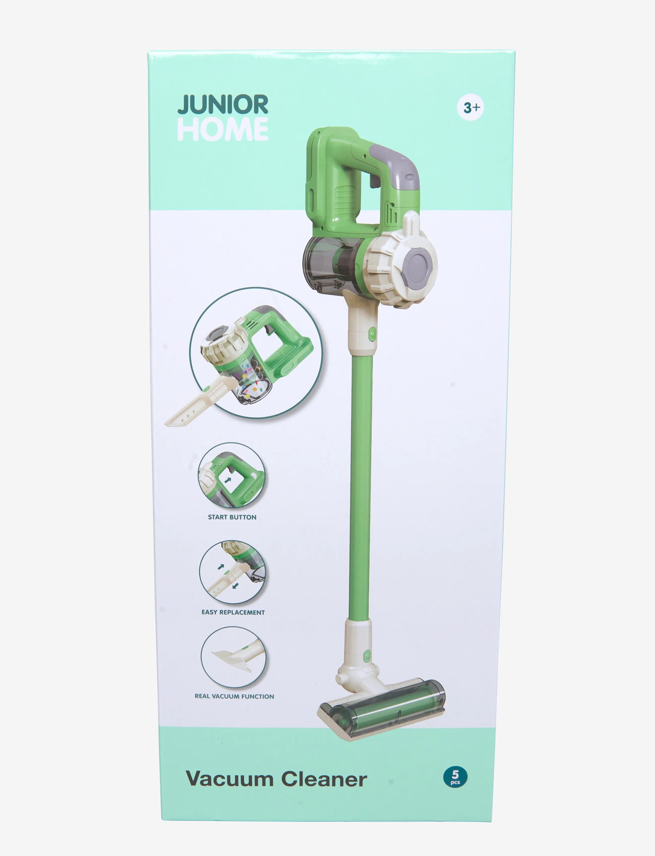 AMO - JUNIOR HOME Vacuum Cleaner B/O - cleaning toys - multicolor - 0