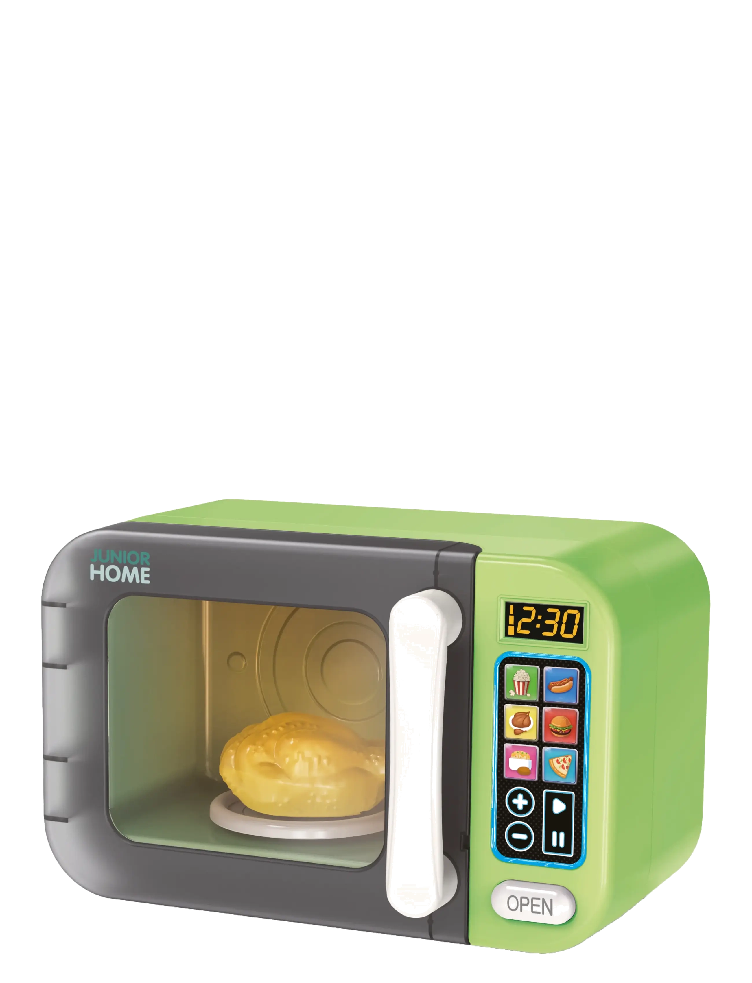 AMO JUNIOR HOME Microwave Oven L&S - Fylgihlutir fyrir leikfangaeldhús - MULTICOLOR / green