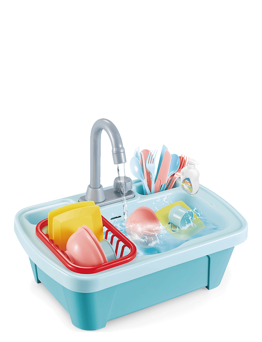 AMO - JUNIOR HOME Sink Play Set Electronic - tilbehør til legekøkkener - multicolor - 0