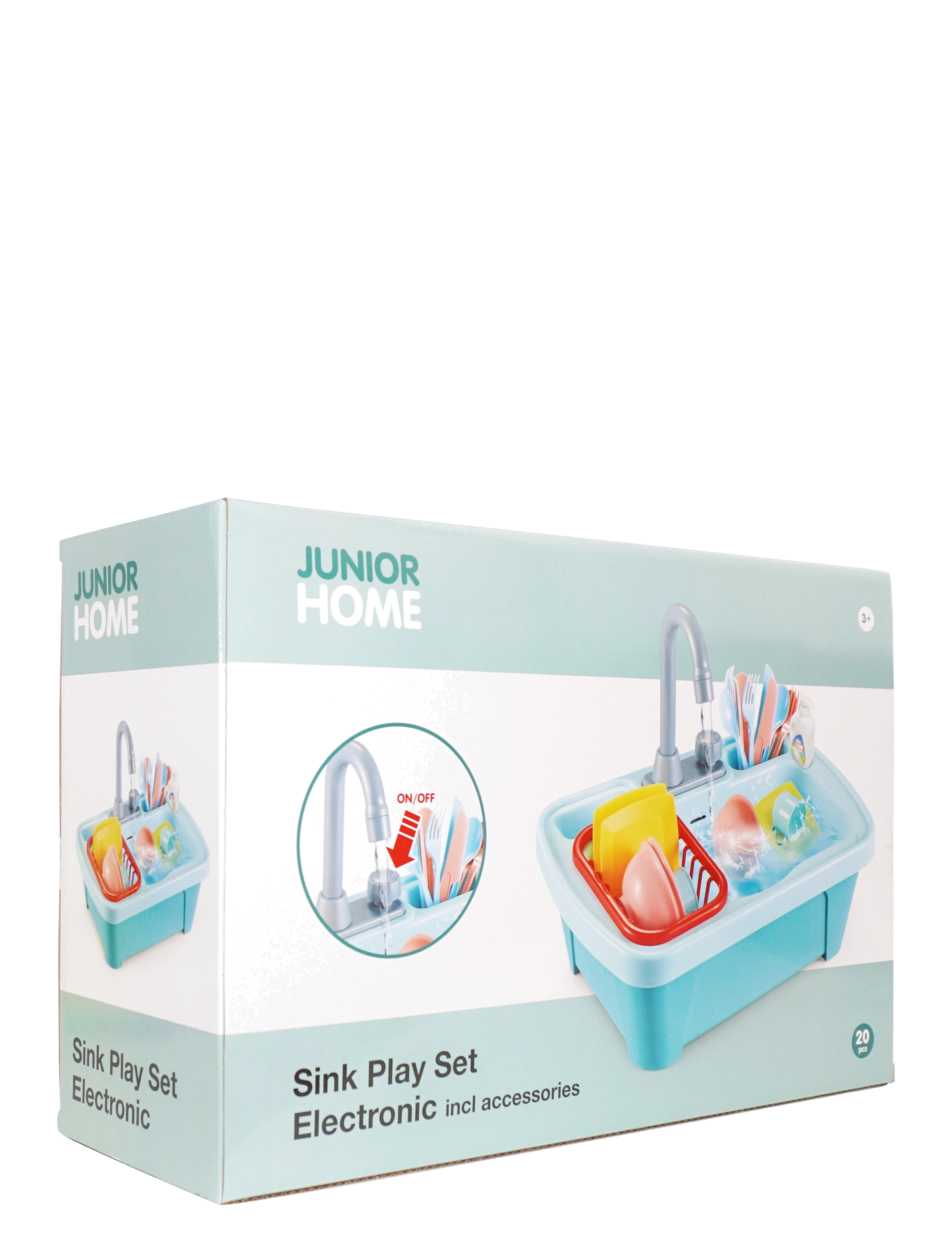 AMO - JUNIOR HOME Sink Play Set Electronic - tillbehör till leksakskök - multicolor - 1