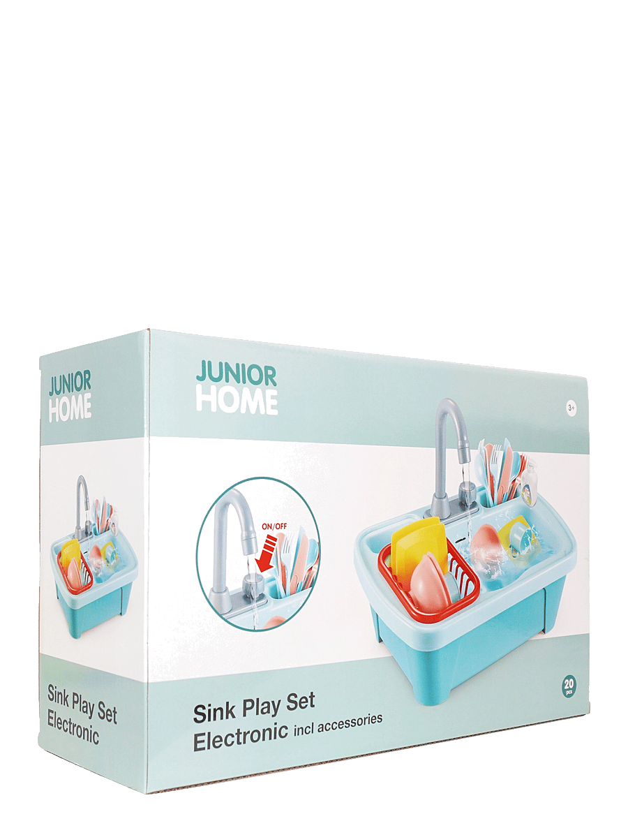 AMO - JUNIOR HOME Sink Play Set Electronic - tilbehør til legekøkkener - multicolor - 1