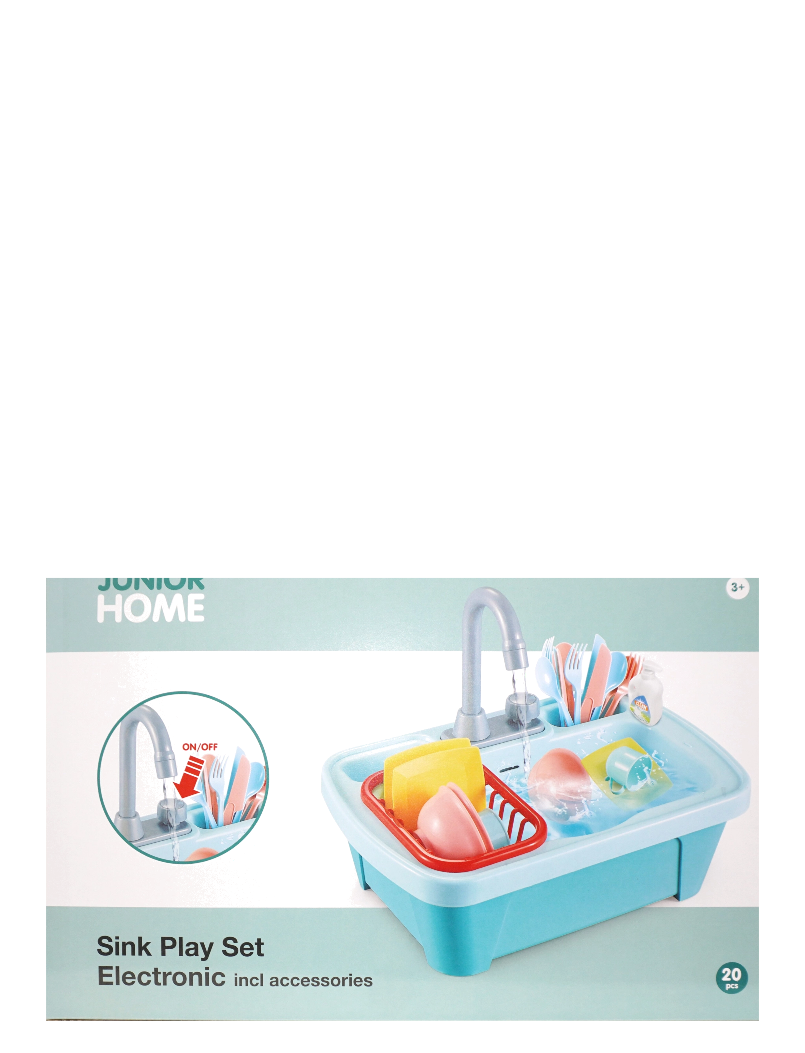 AMO - JUNIOR HOME Sink Play Set Electronic - tillbehör till leksakskök - multicolor - 2