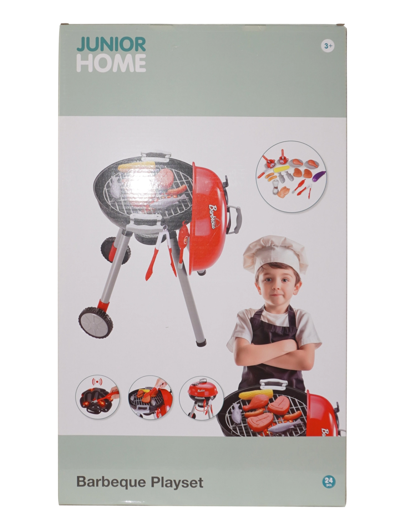 AMO - JUNIOR HOME Barbecue Play Set L&S - leksakskök - multicolor - 1