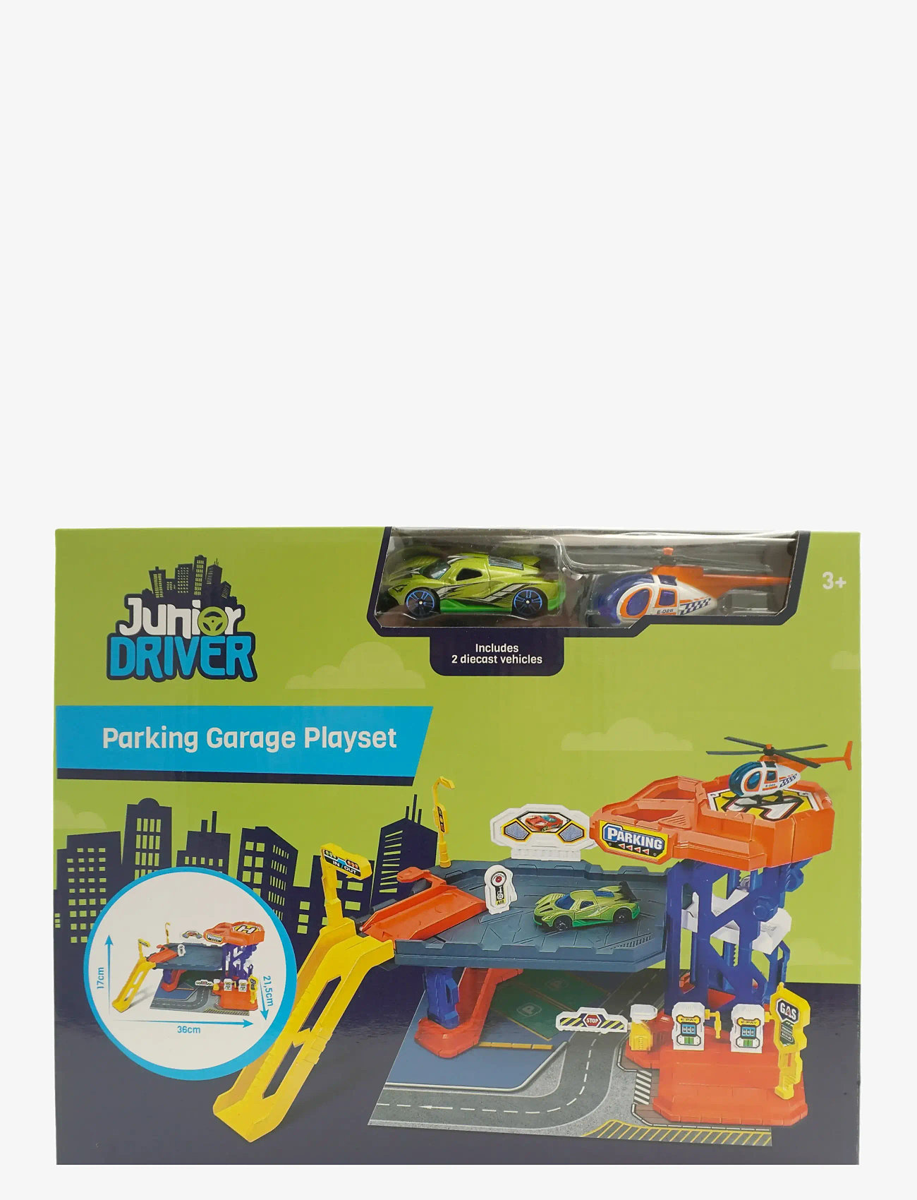 AMO - JUNIOR DRIVER Parking Garage Playset - leksaksgarage - multicolor - 0