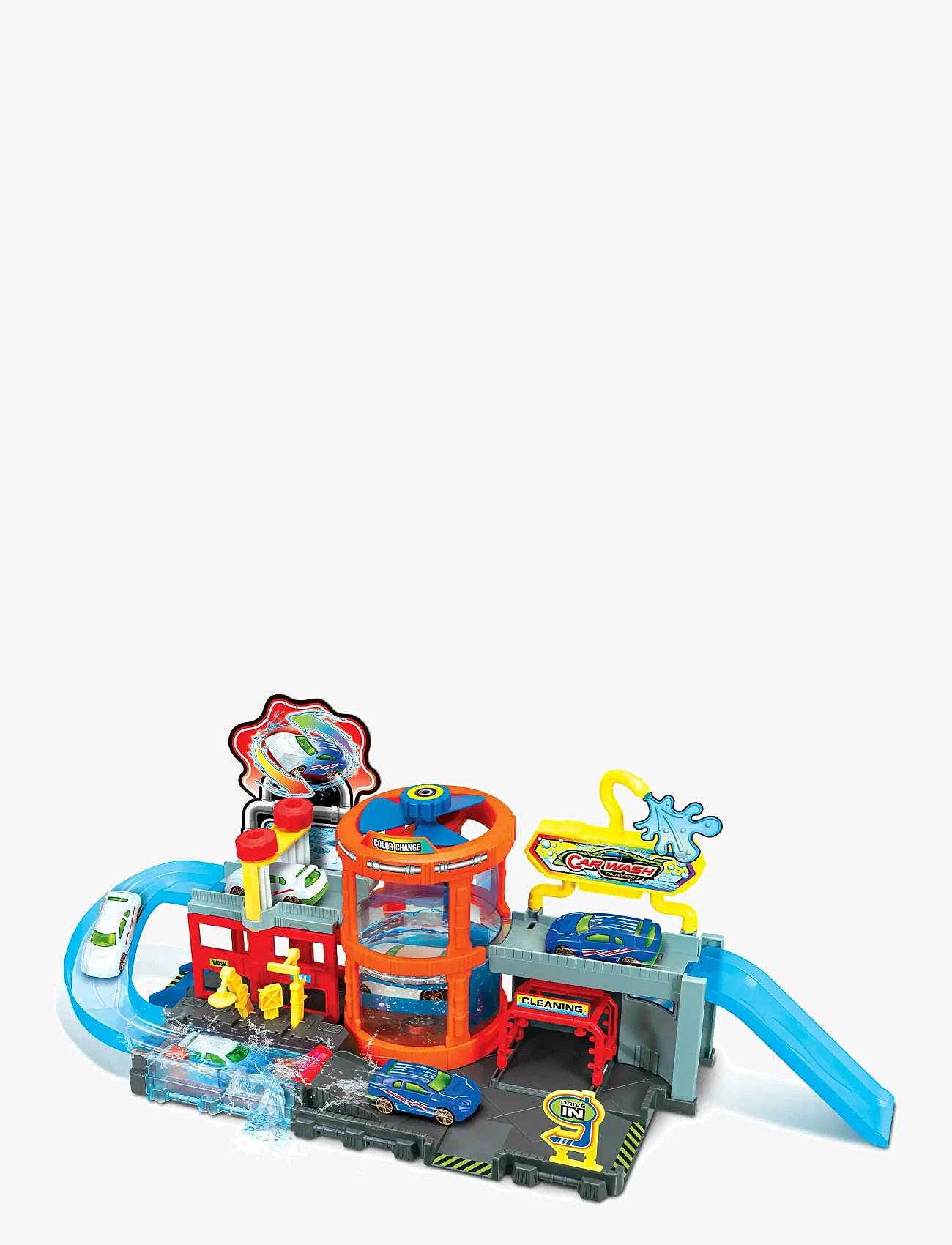 AMO - JUNIOR DRIVER Car Wash Colour Change Playset - leikfangasett - multicolor - 0
