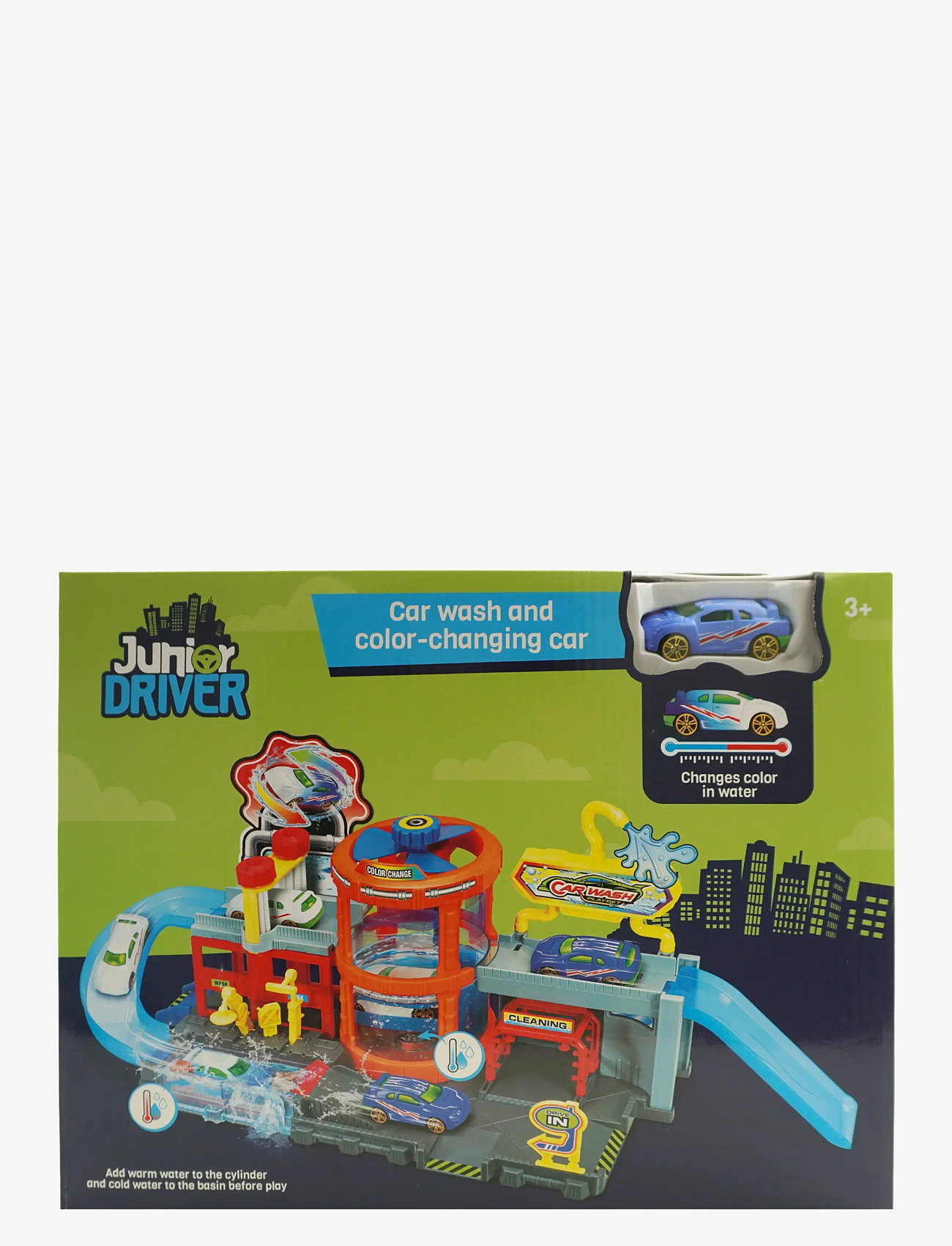 AMO - JUNIOR DRIVER Car Wash Colour Change Playset - leikfangasett - multicolor - 1
