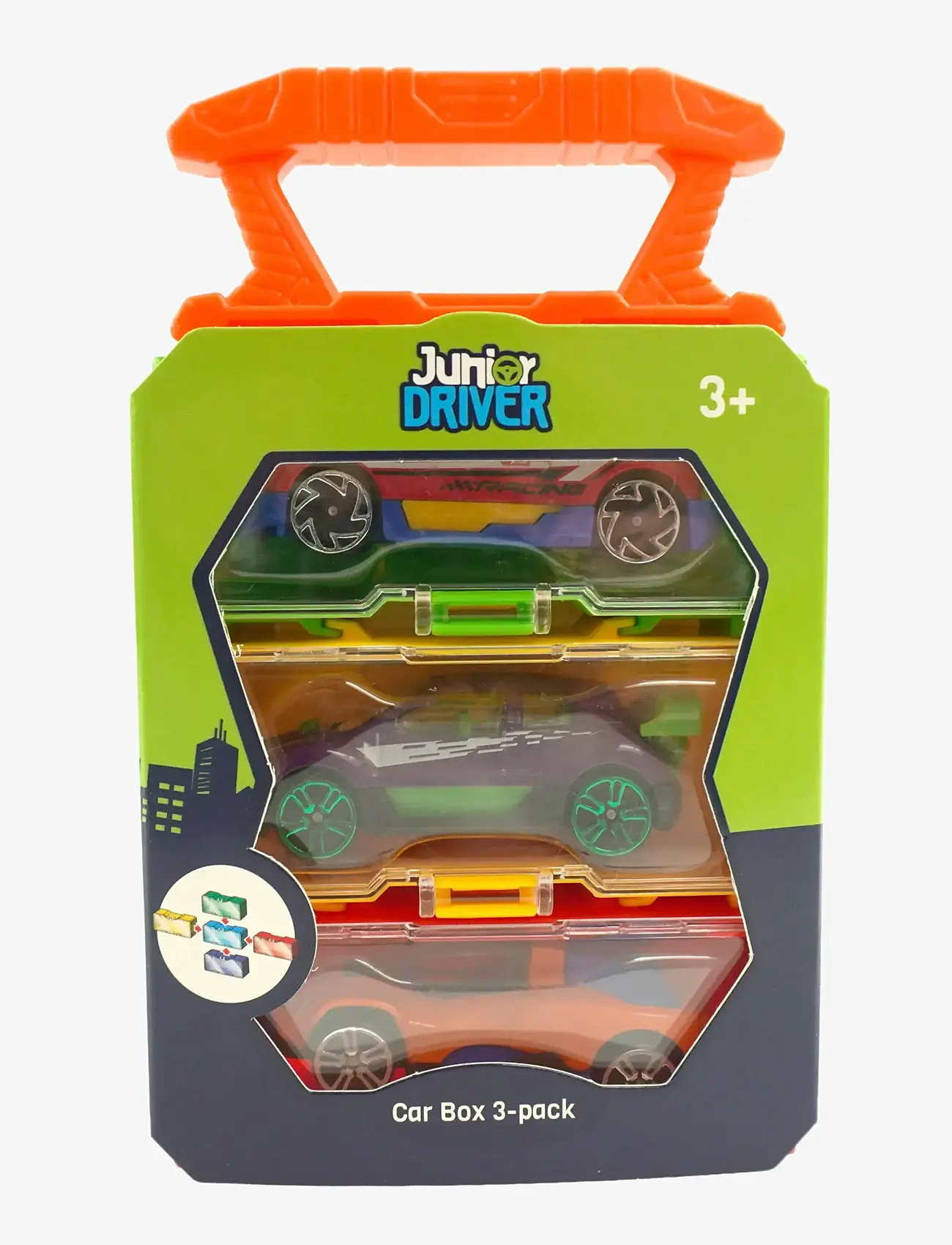 AMO - JUNIOR DRIVER 3 Pack Display Box with Car - leksaksbilar - multicolor - 0
