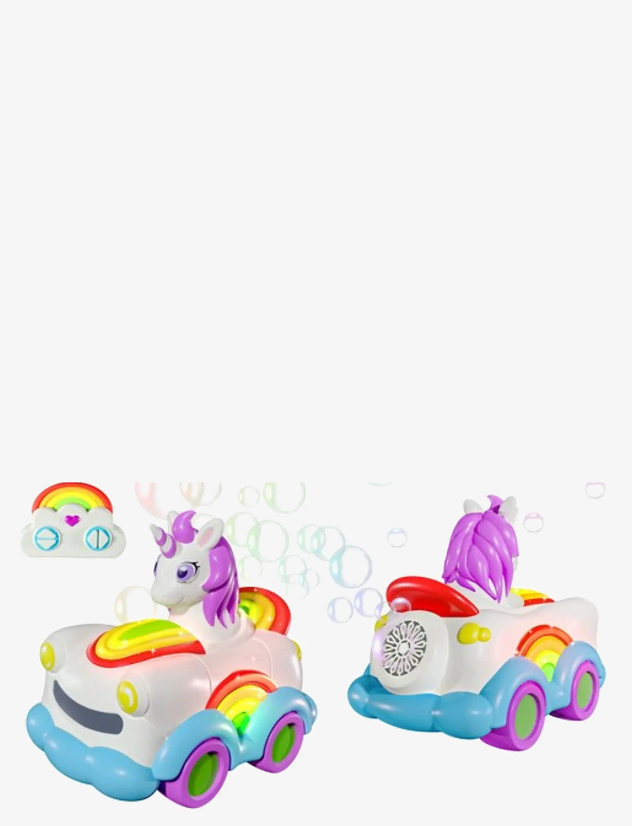 AMO - REVOLT Unicorn Bubble Car - fjernstyret legetøj - multicolor - 0