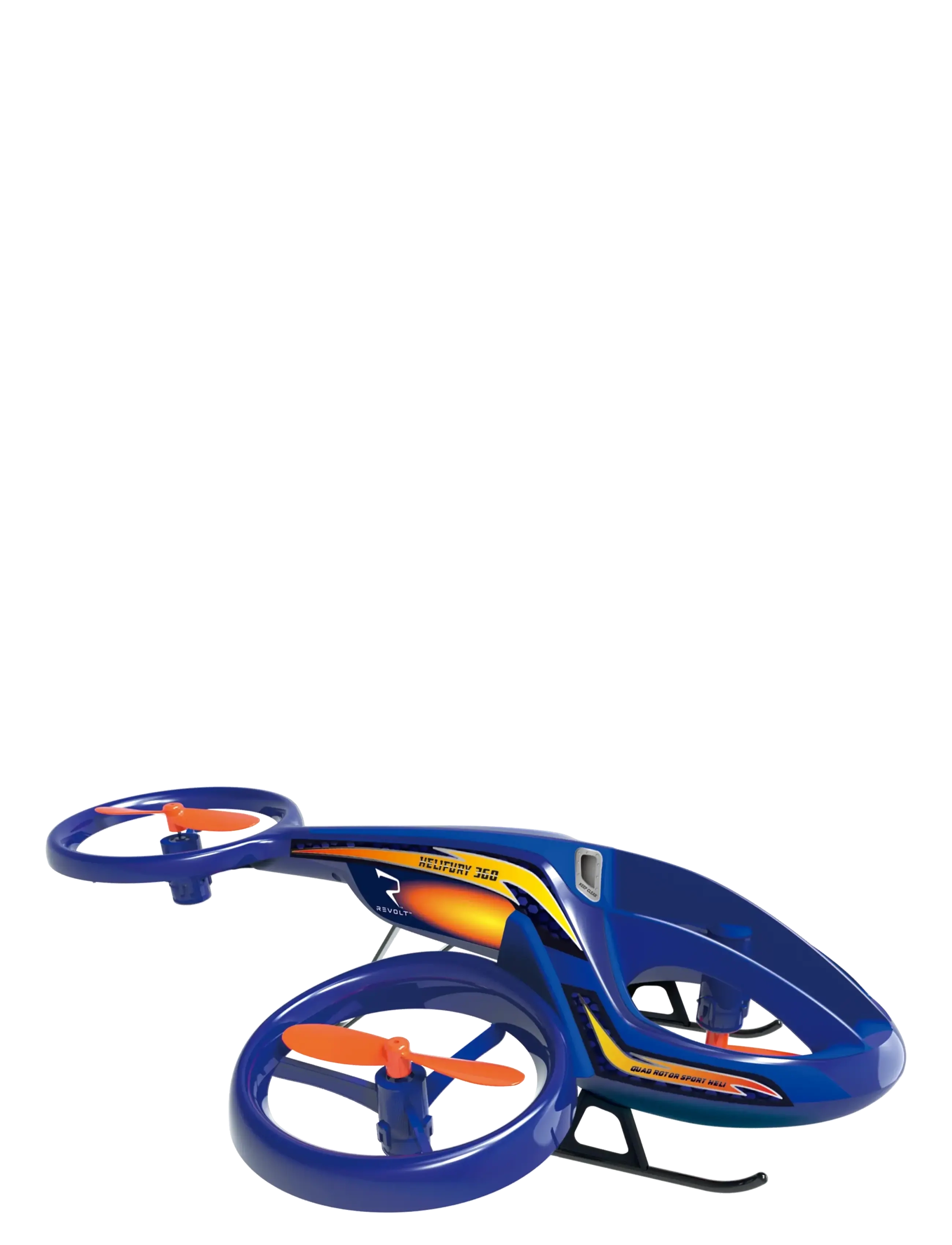 AMO - REVOLT HeliFury360 - fjernstyret legetøj - multicolor - 1