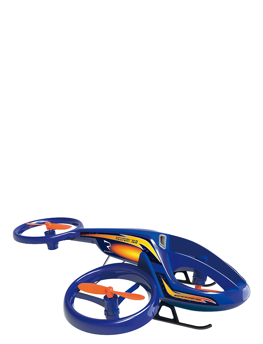 AMO - REVOLT HeliFury360 - fjernstyret legetøj - multicolor - 1