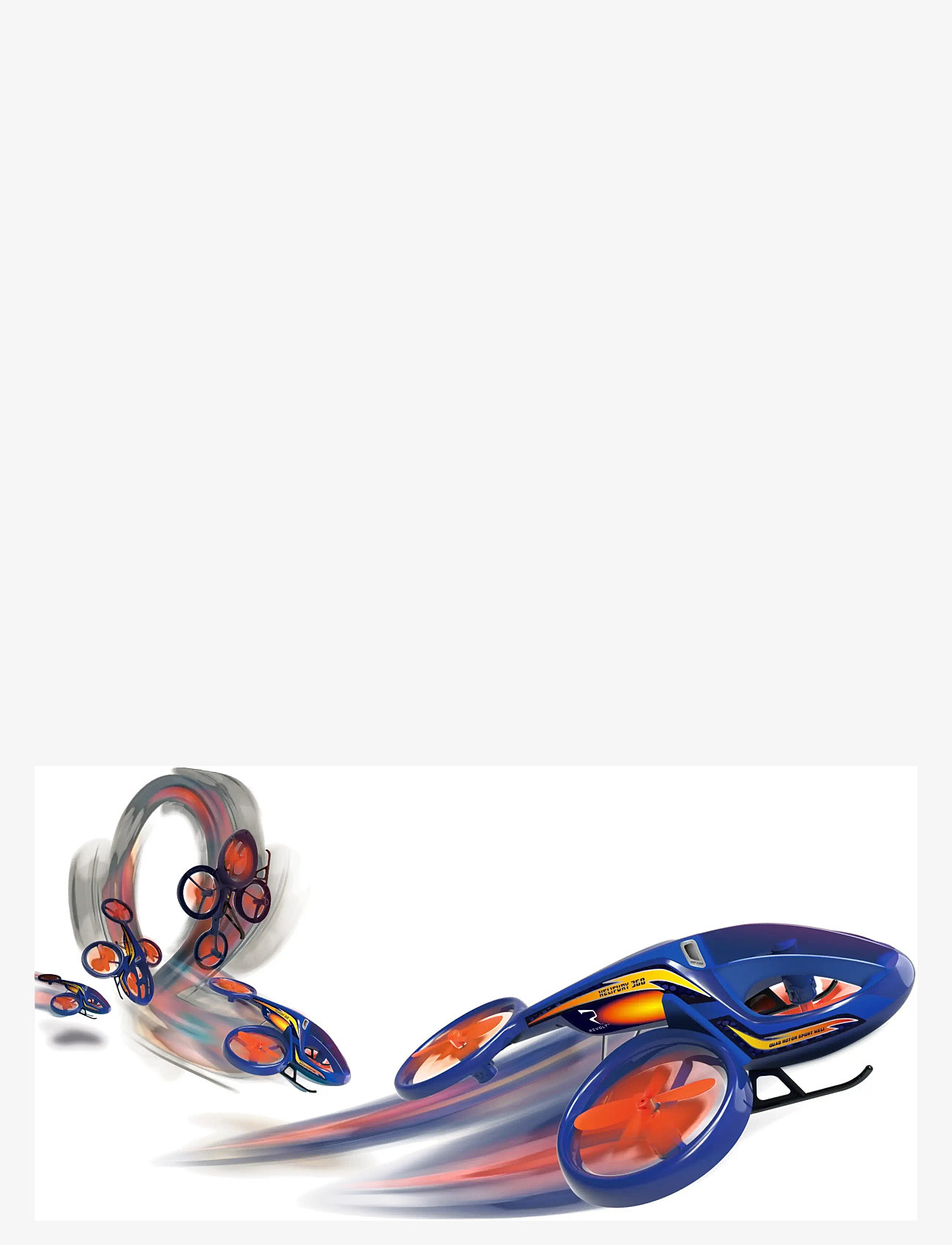 AMO - REVOLT HeliFury360 - fjernstyrte leker - multicolor - 2