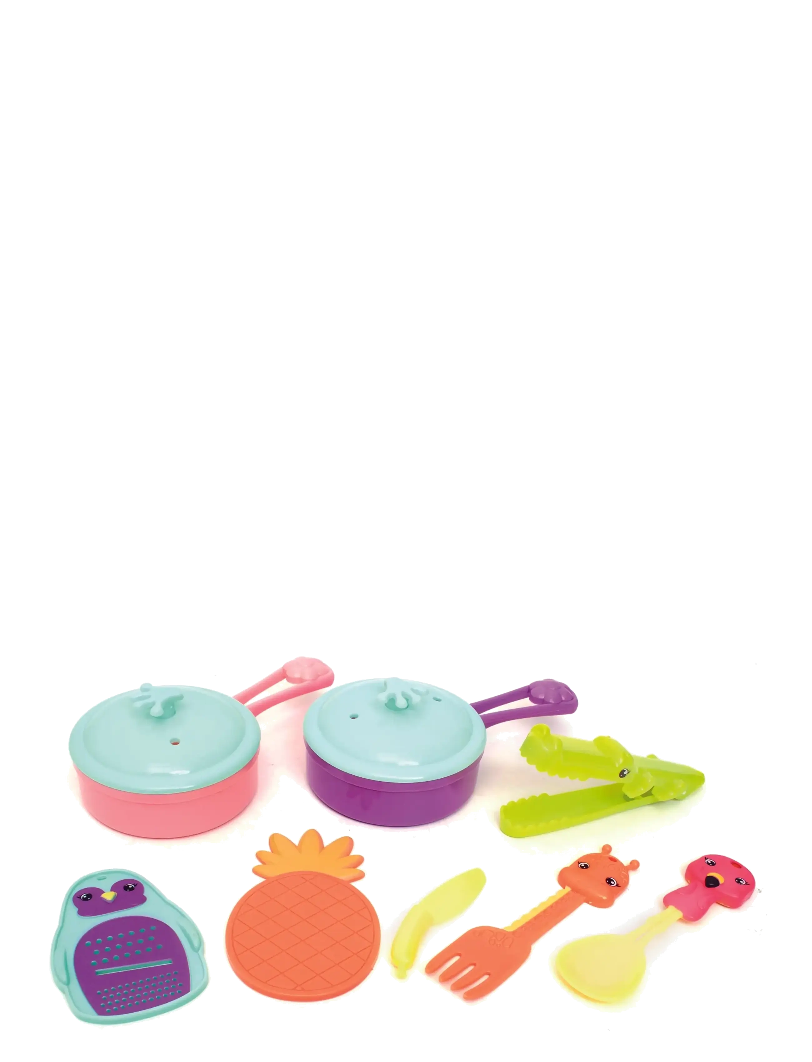 AMO ZOO TROOP Cooking Utensils - Leksakskök & Tillbehör - MULTICOLOR / multi