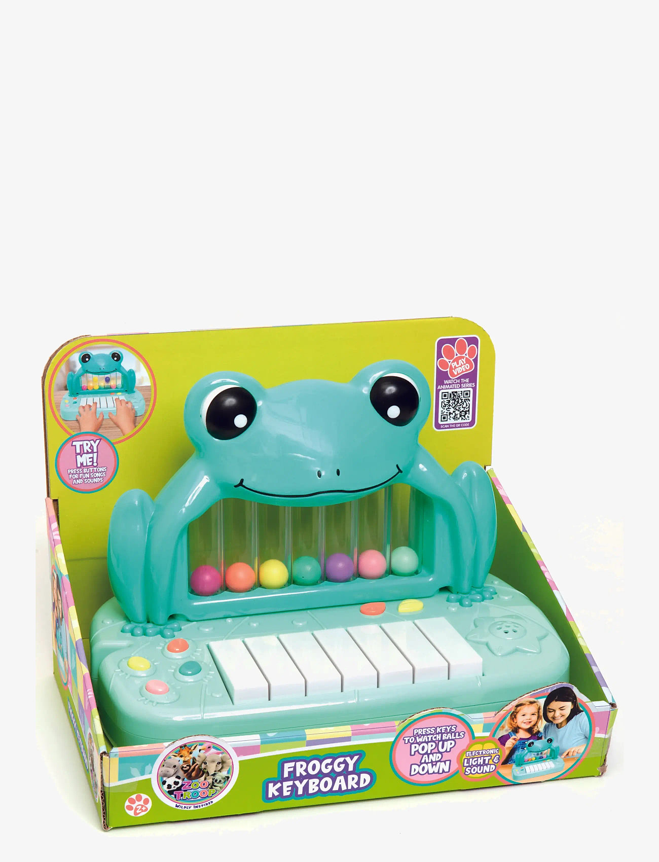 AMO - ZOO TROOP Froggy Keyboard - multicolor - 1