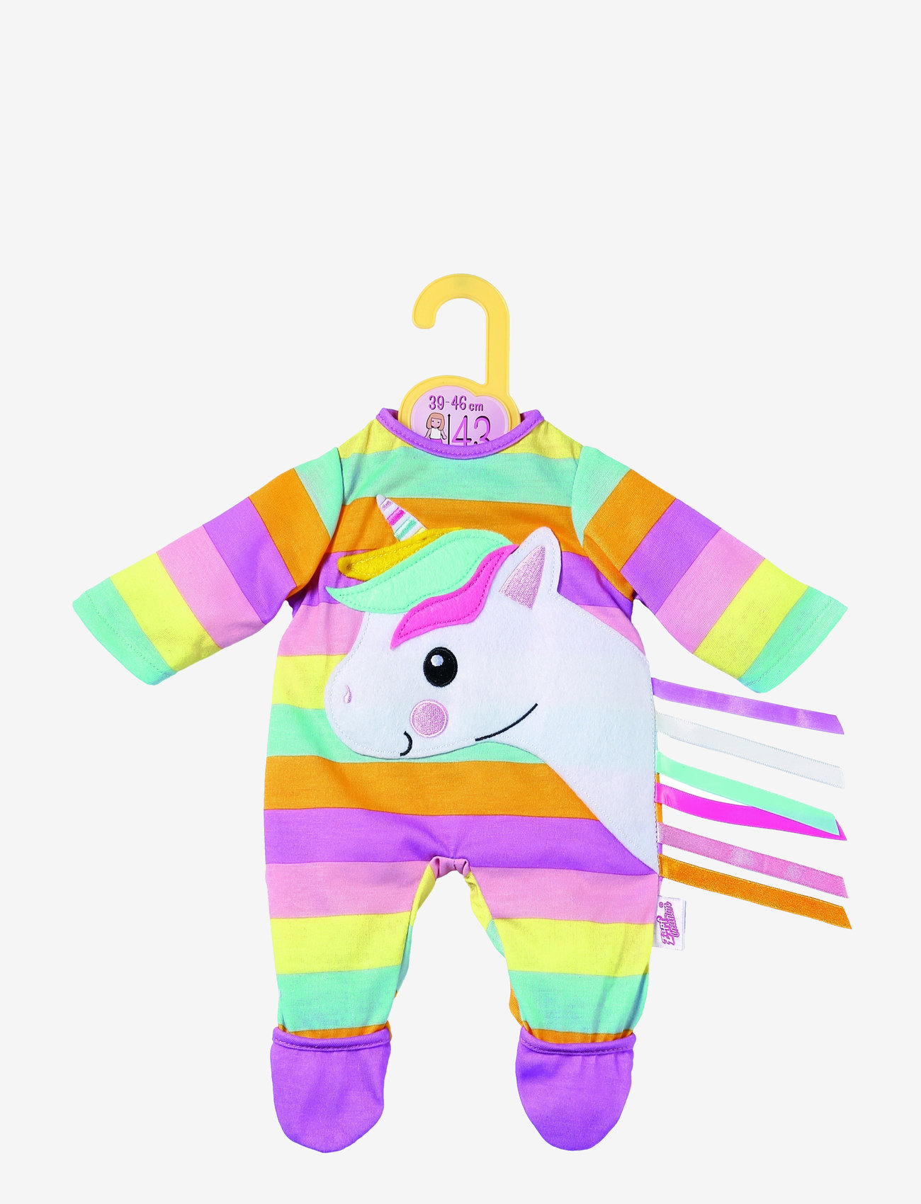 AMO - Dolly Moda Unicorn Romper 43cm - multi coloured - 0