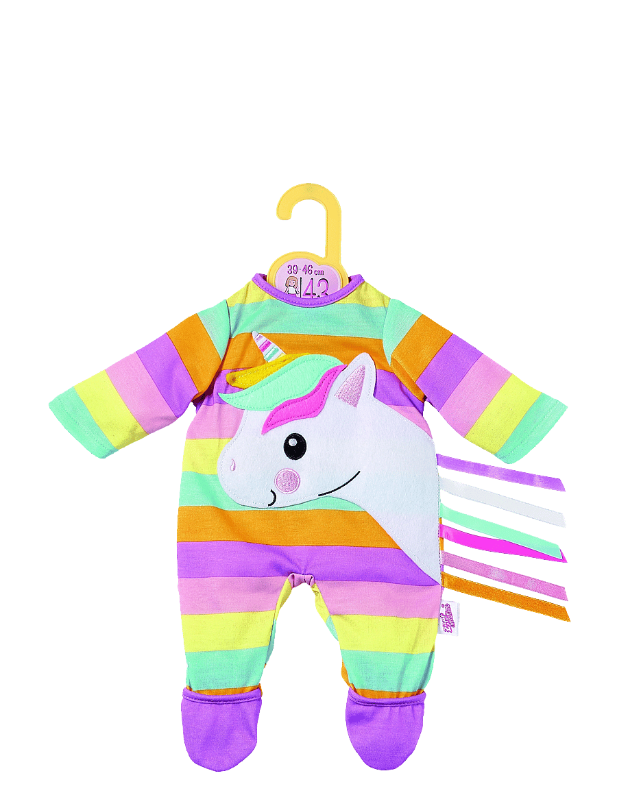 AMO - Dolly Moda Unicorn Romper 43cm - multi coloured - 0