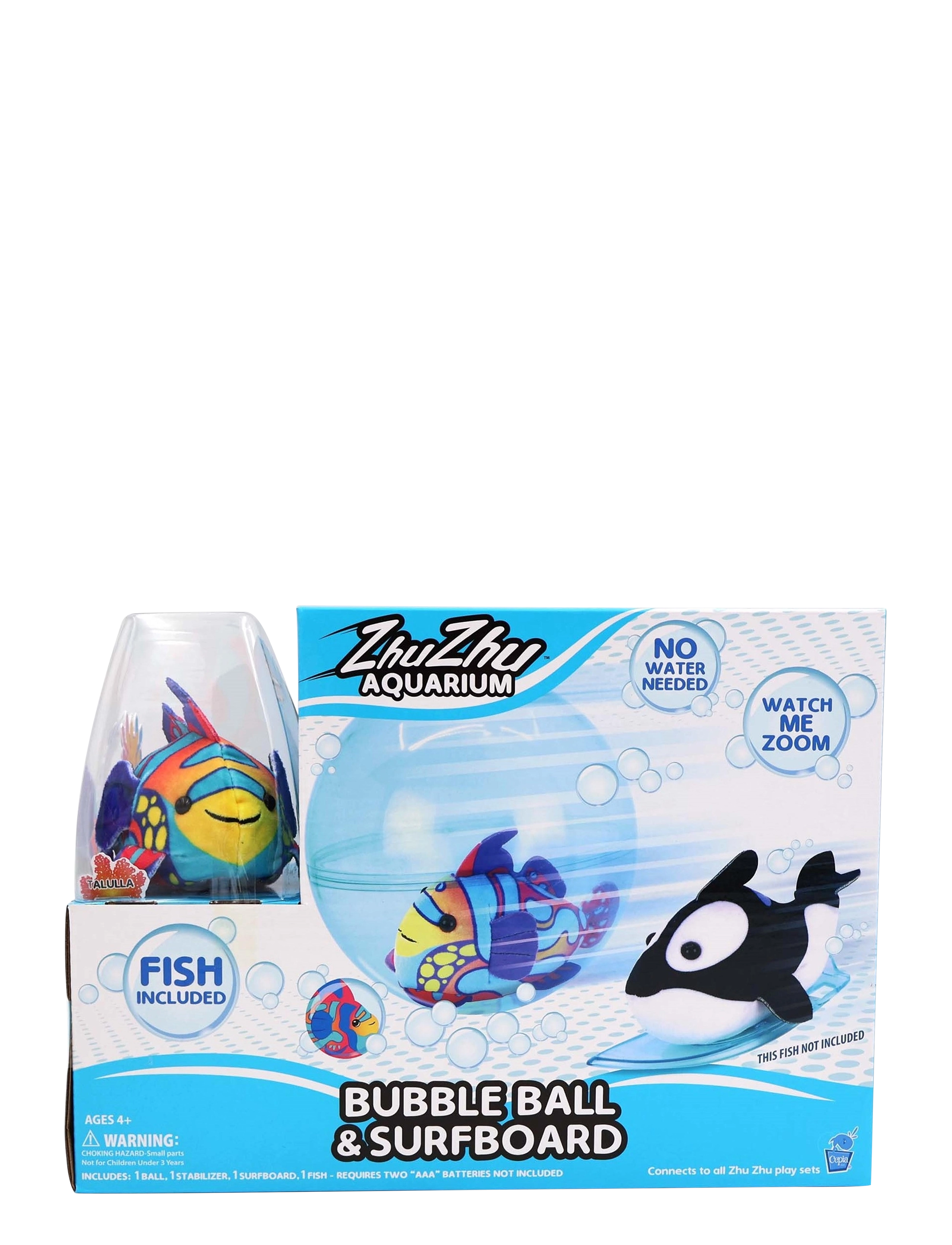 Zhu Zhu Bubble Ball With Fish, Børn, Play Sæt, Multi/mønstret, Str: ONE SIZE