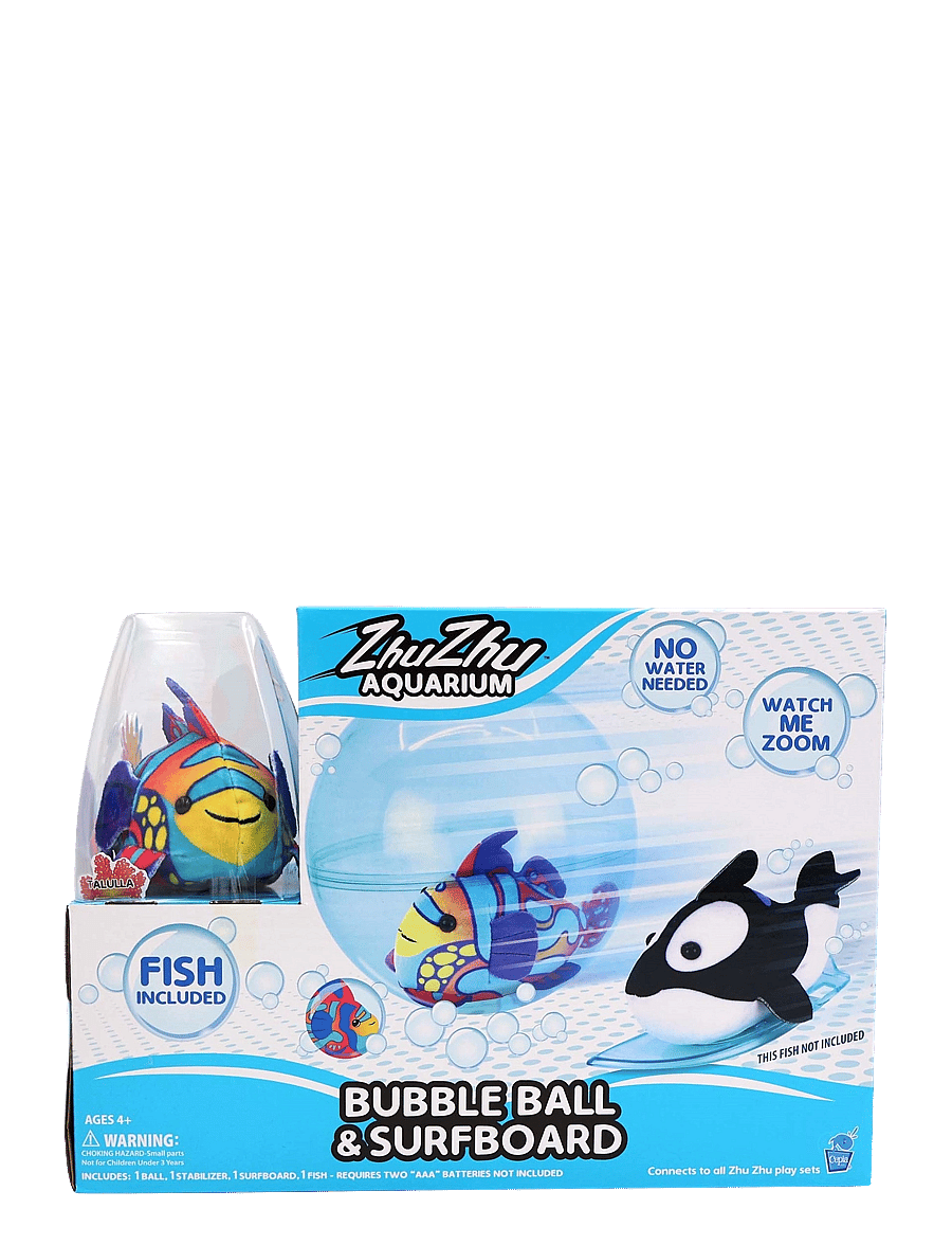Zhu Zhu - Zhu Zhu Bubble Ball with Fish - leikfangasett - multicolor - 0