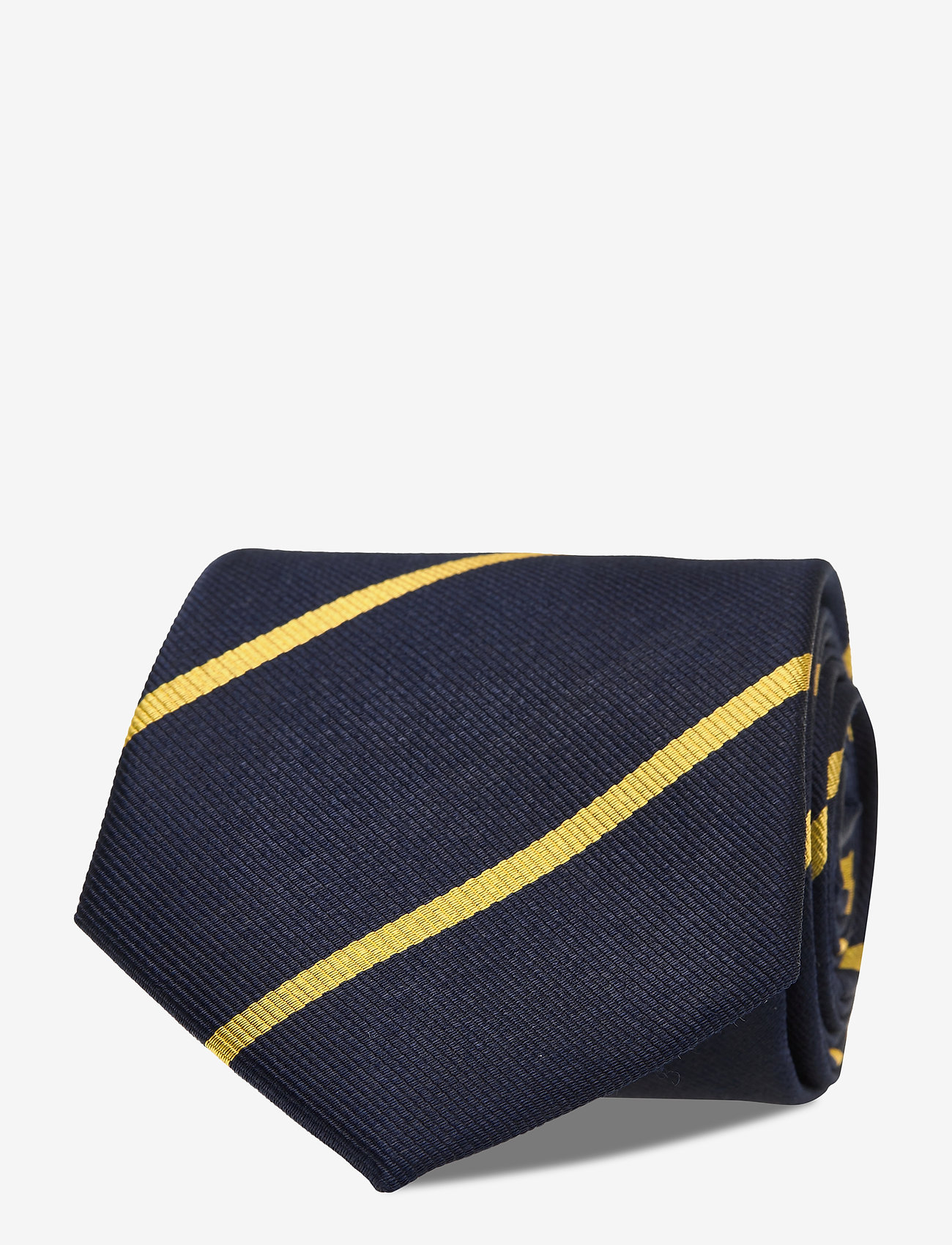 AN IVY - The  Ivy Silk - ties - navy/gold - 1