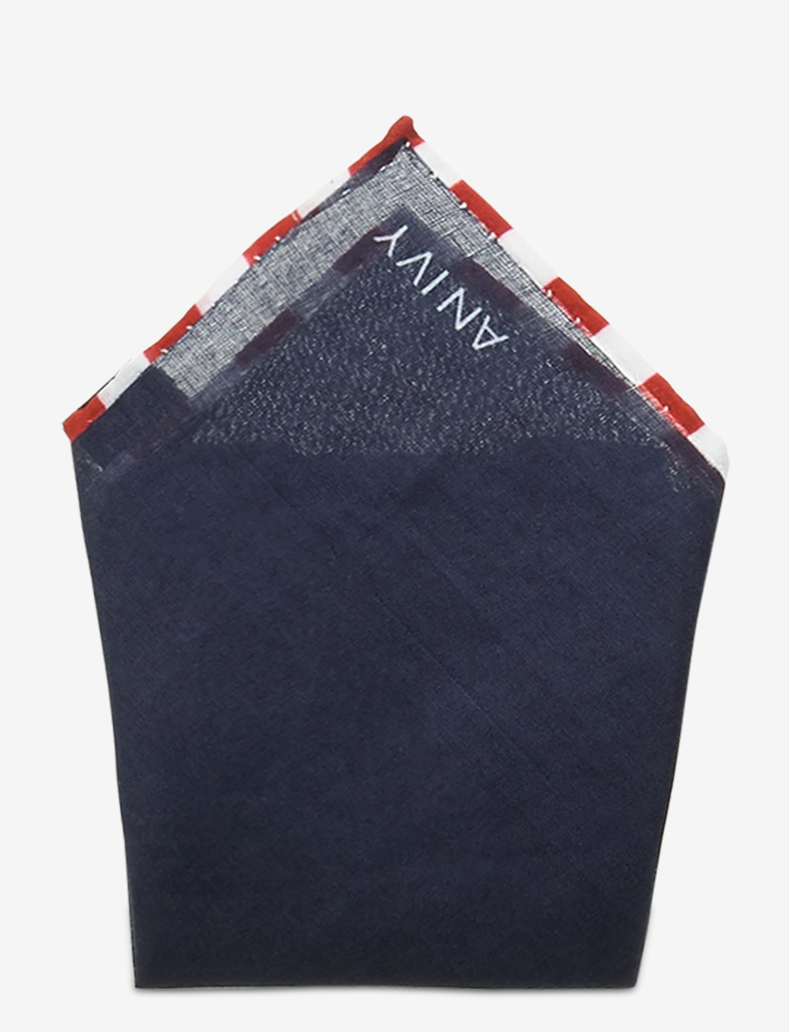 AN IVY Tricolore Borders Navy Blau - One Size - Herren
