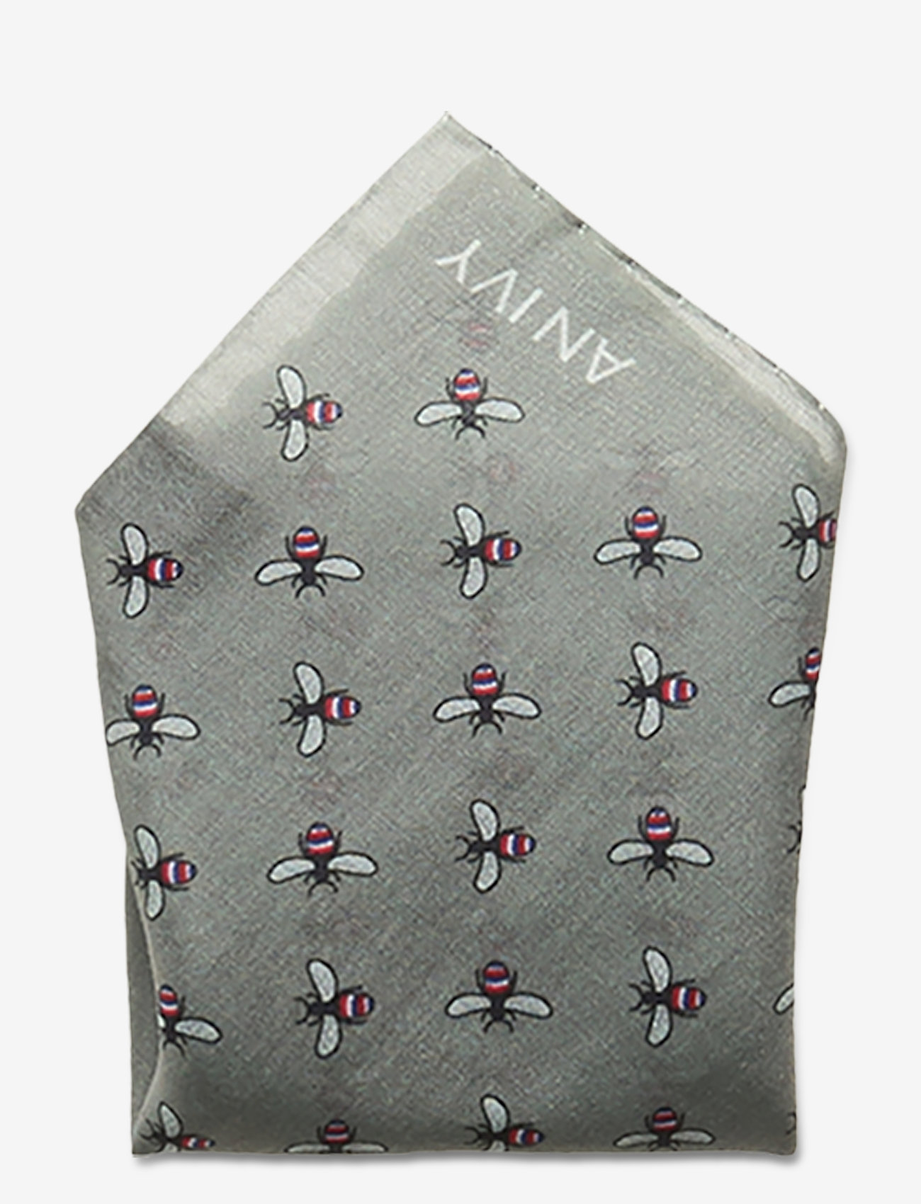 AN IVY - Grey Bee Pocket - grey/white/red/blue - 0