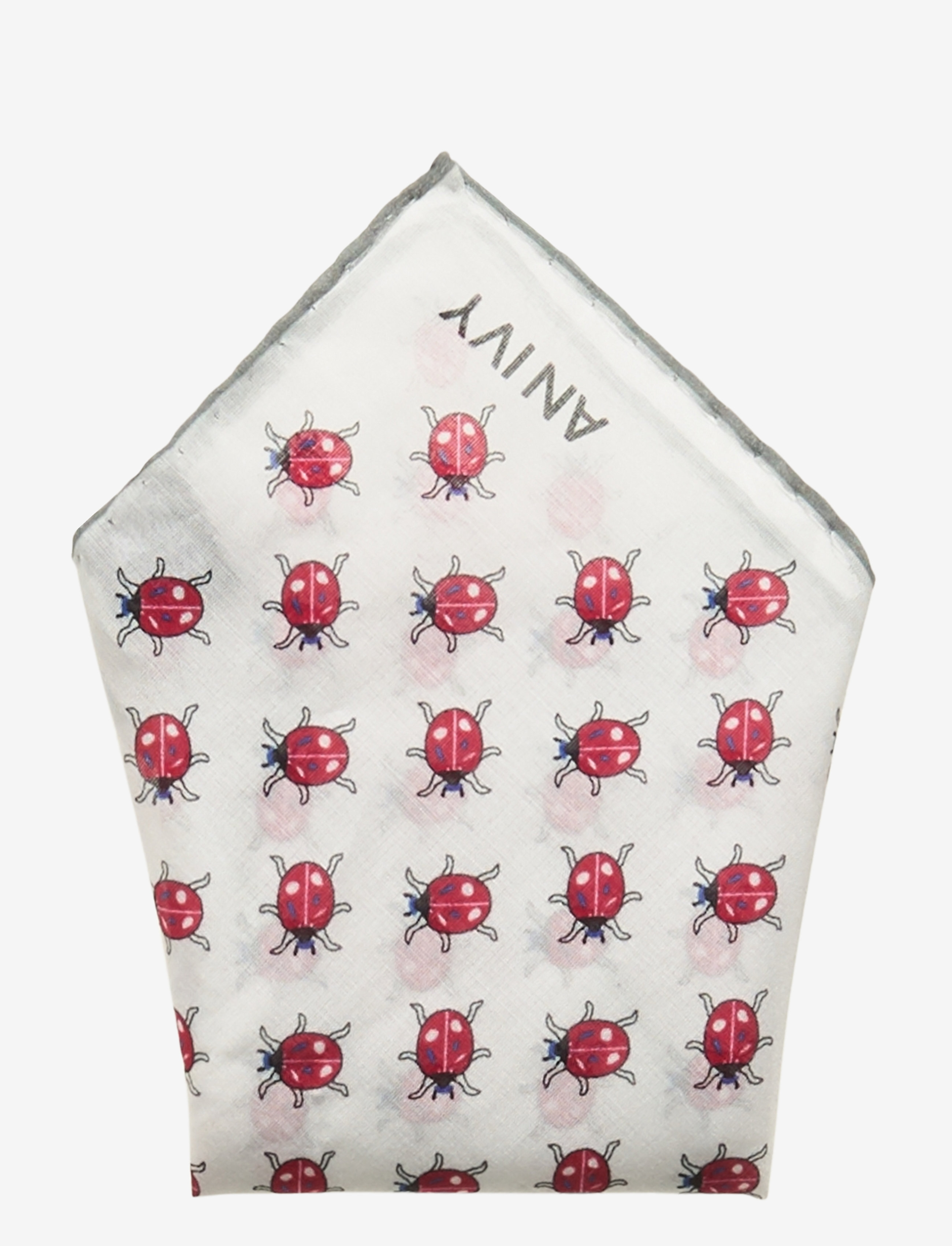 AN IVY White Ladybird Pocket - Krawatten & Accessoires - WHITE/RED/BLUE / white