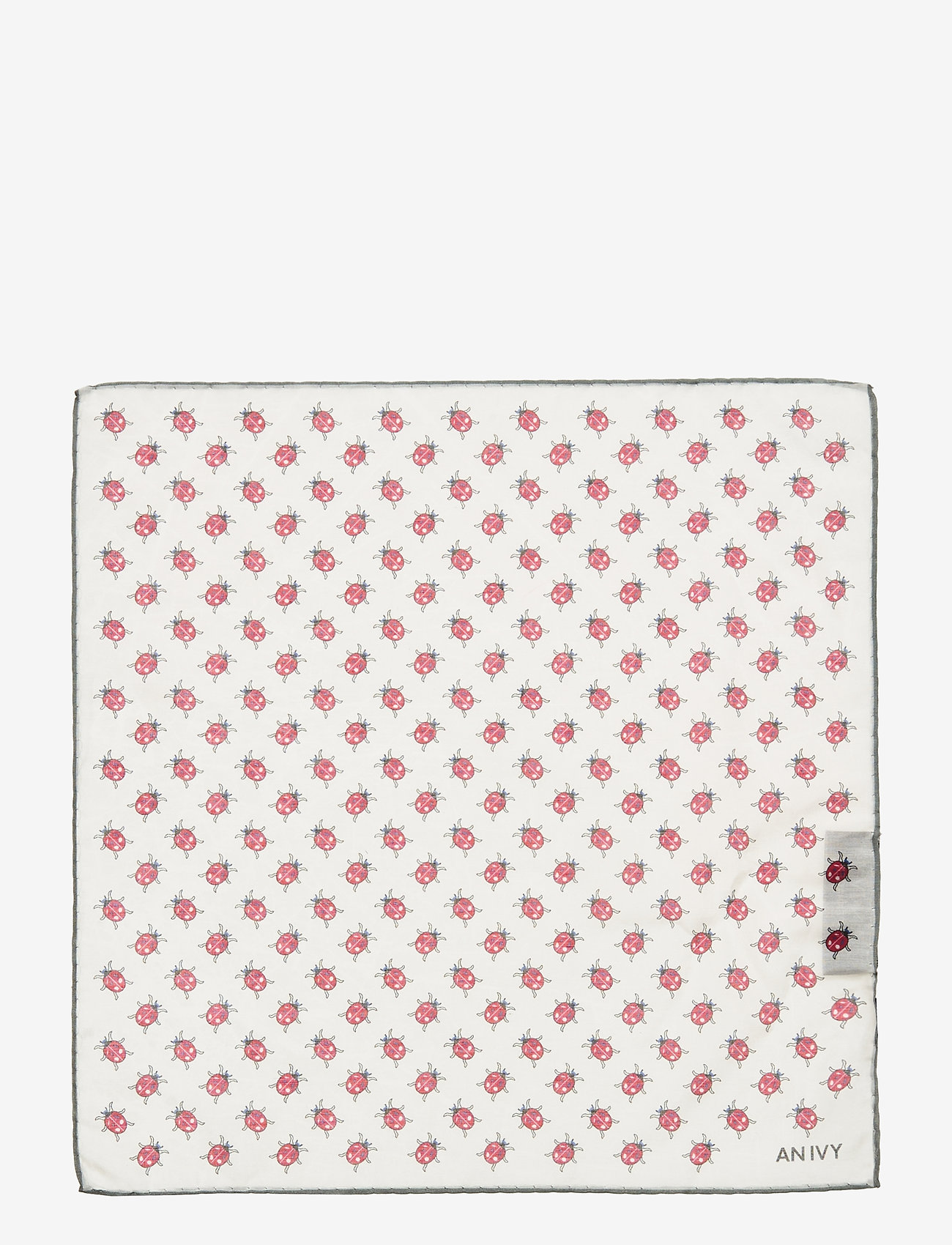 AN IVY - White Ladybird Pocket - näsdukar - white/red/blue - 1