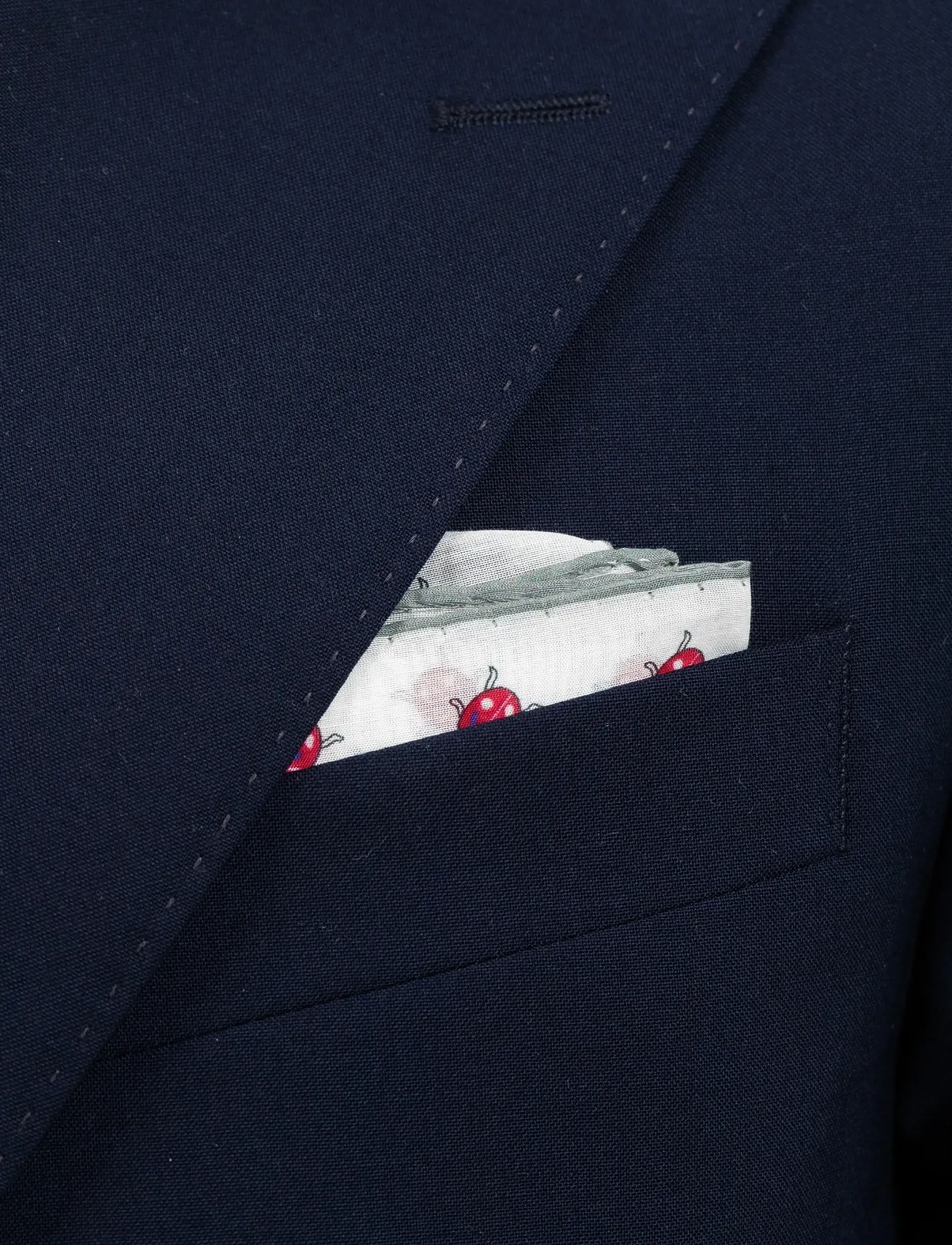 AN IVY - White Ladybird Pocket - white/red/blue - 3