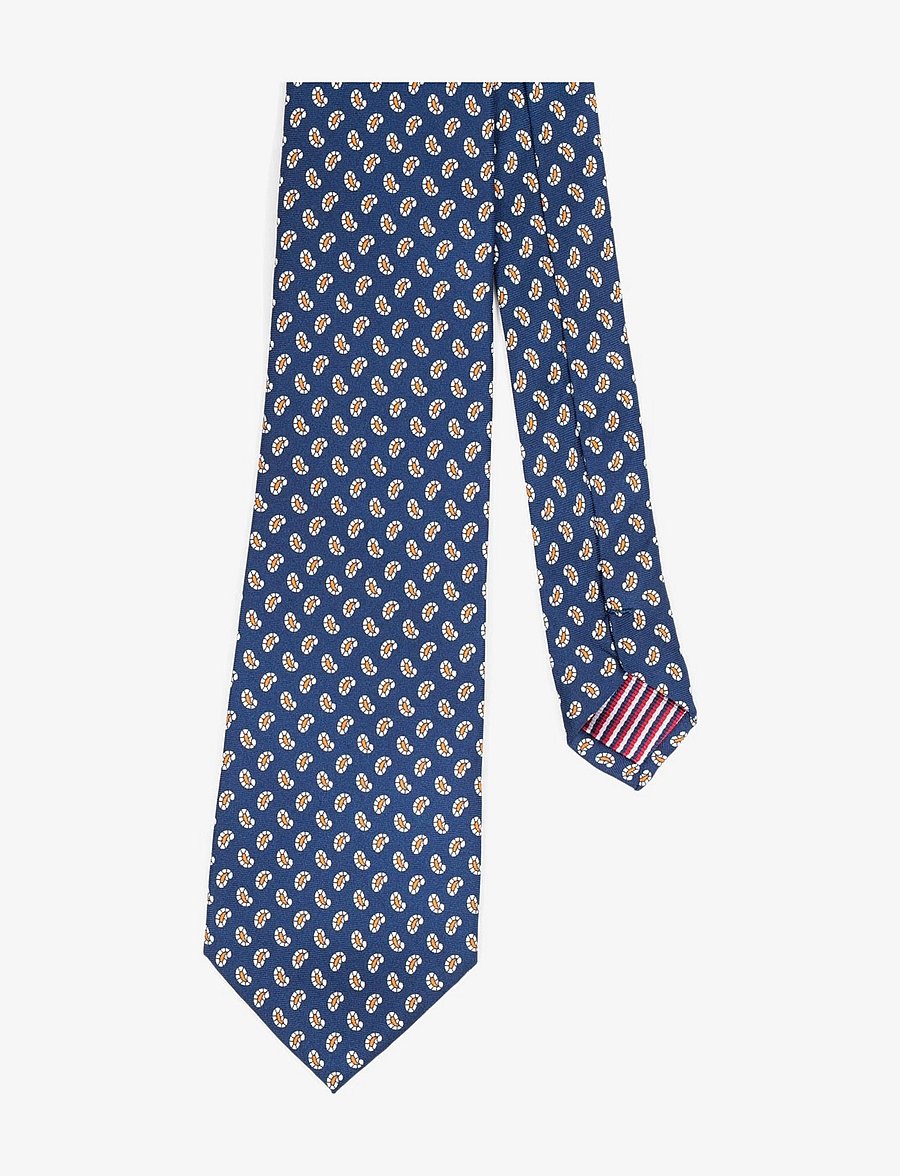 AN IVY - Navy Orange Printed Counselor - navy/orange/white - 1