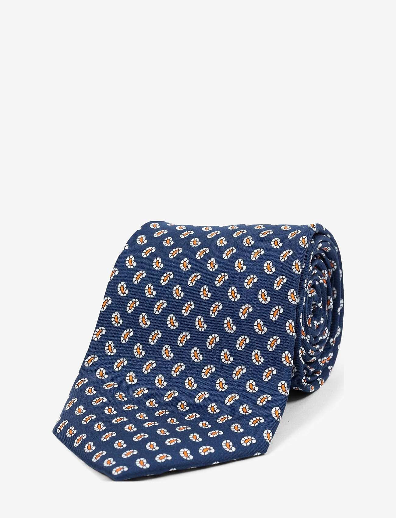 AN IVY - Navy Orange Printed Counselor - slipsar - navy/orange/white - 2