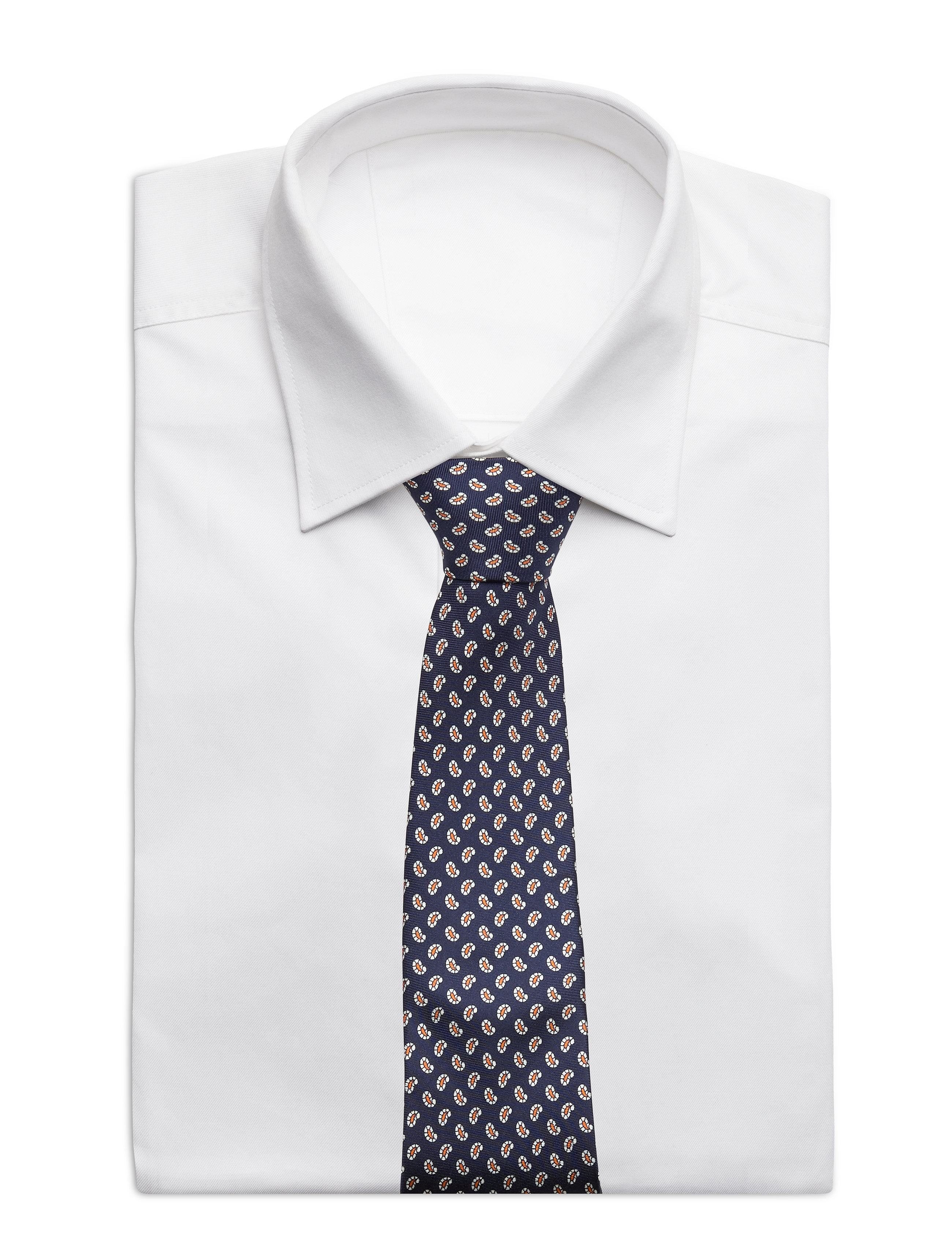 AN IVY - Navy Orange Printed Counselor - navy/orange/white - 3