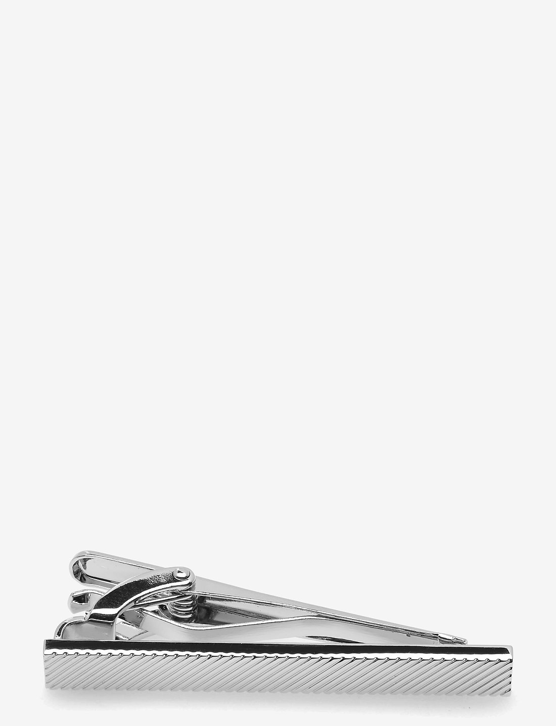 AN IVY - Engraved Silver Bar 5 cm - slipsklämmor - silver - 1