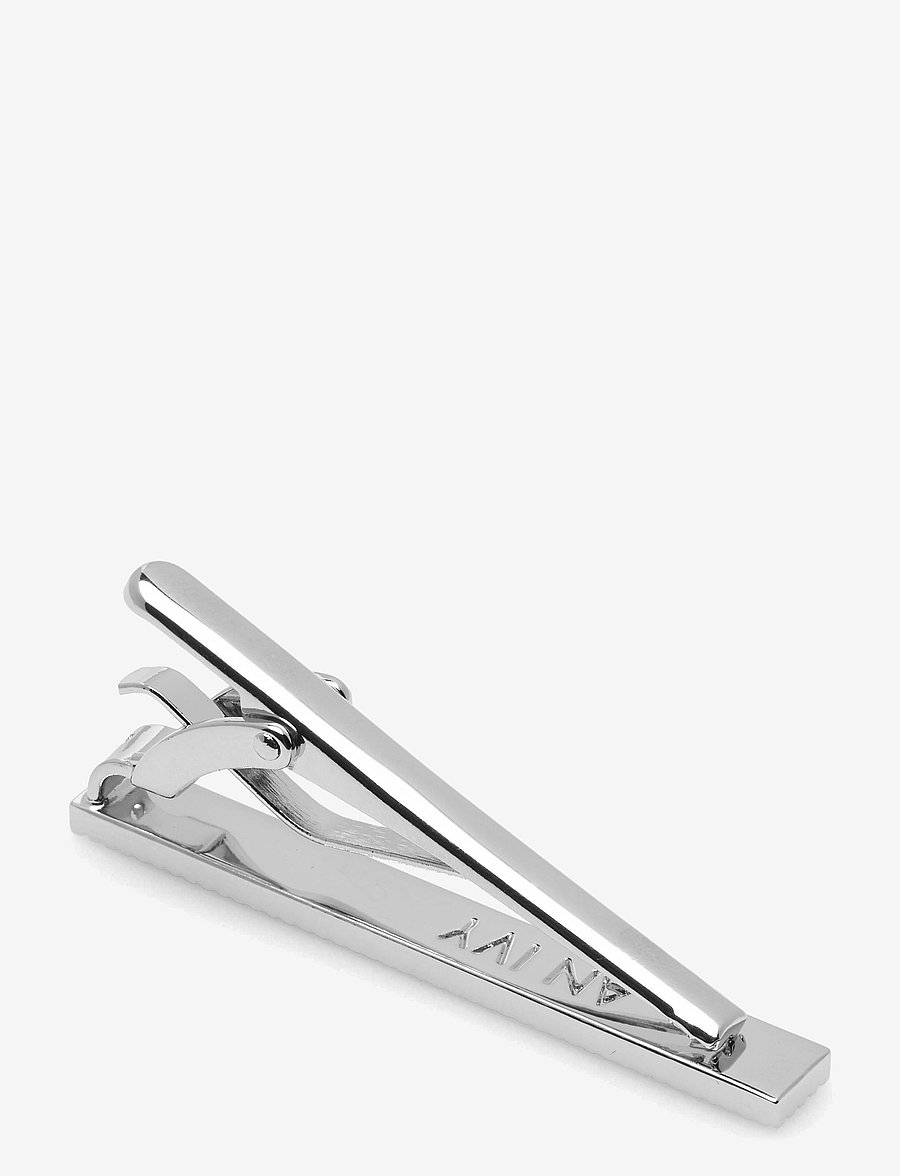 AN IVY - Engraved Silver Bar 5 cm - krawattenklammern - silver - 2