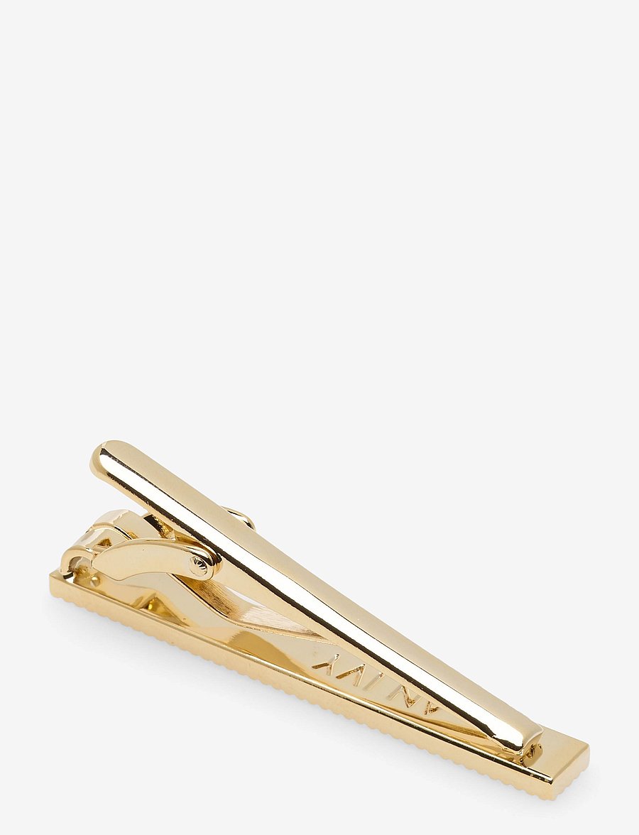 AN IVY - Engraved Golden Bar 5 cm - krawattenklammern - golden - 1