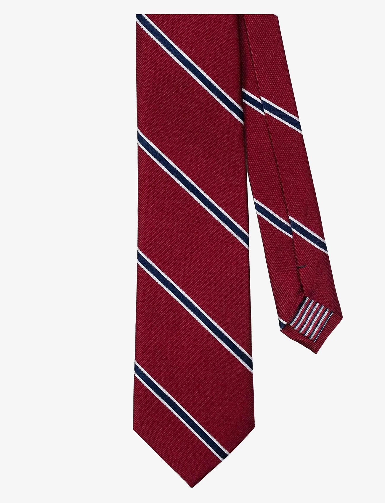 AN IVY - Red White Navy American Silk Tie - red/white/blue - 2