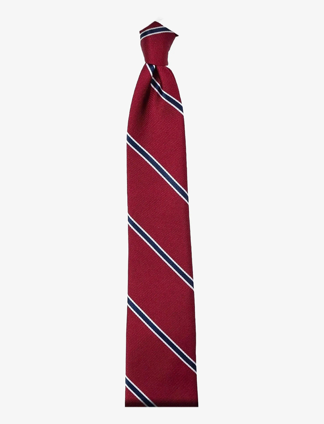 AN IVY - Red White Navy American Silk Tie - red/white/blue - 3