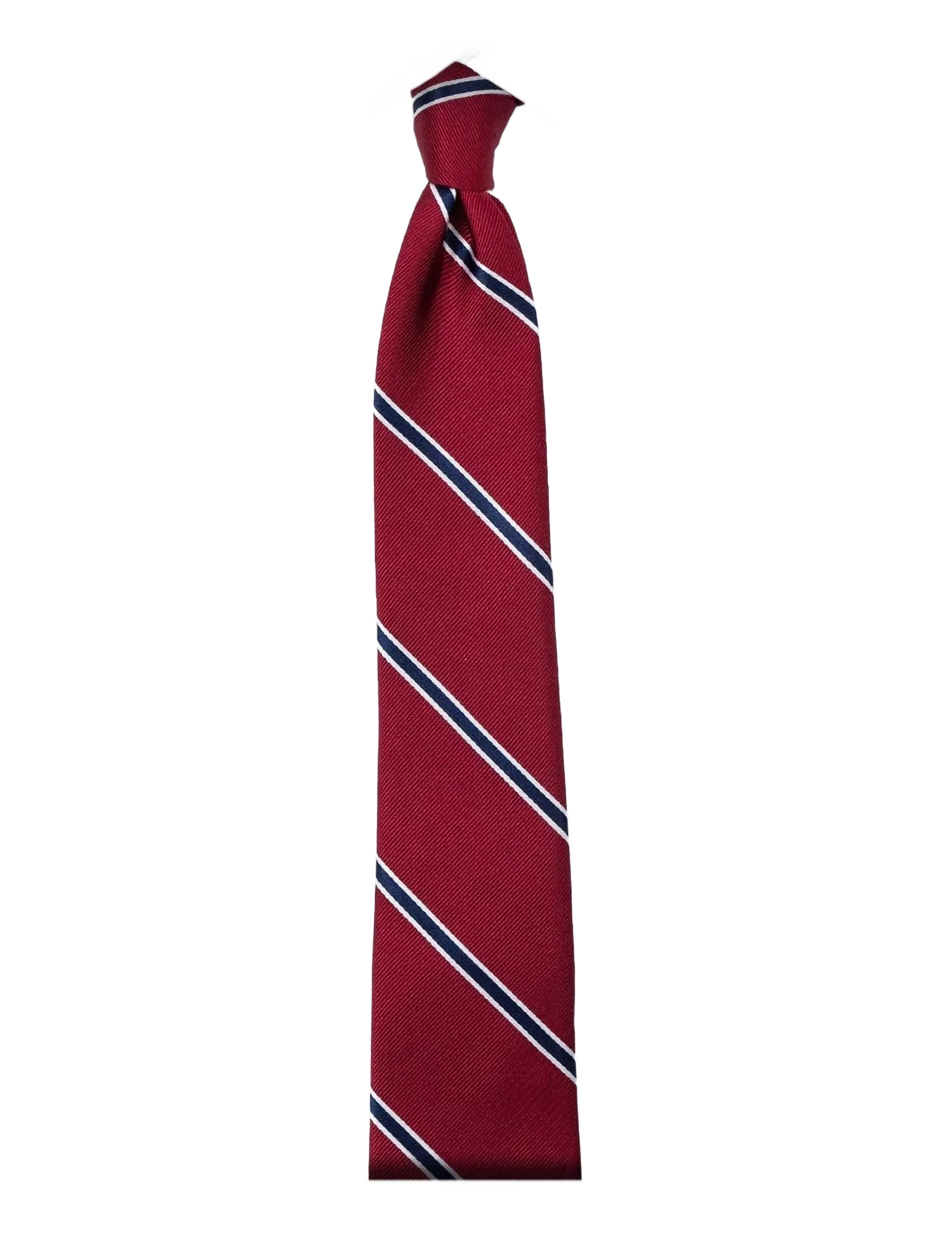 AN IVY - Red White Navy American Silk Tie - red/white/blue - 3